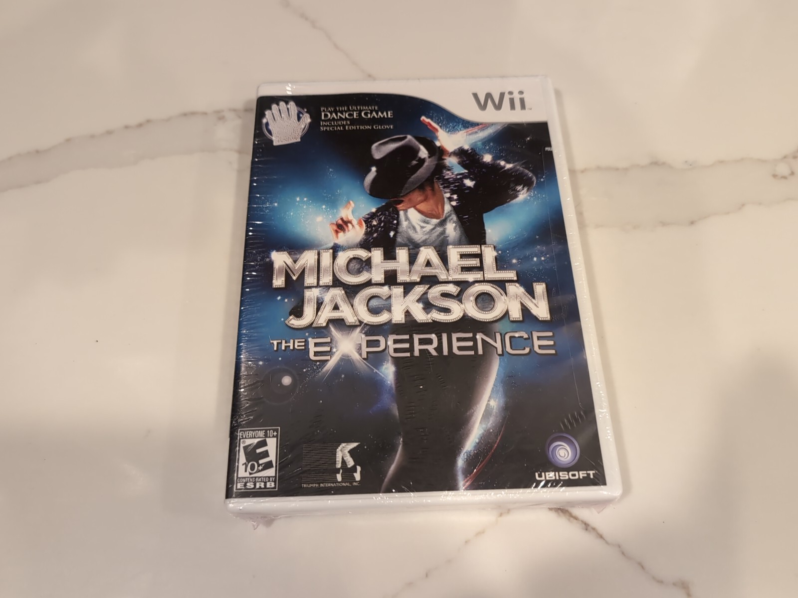 Wii Michael Jackson The Experience Game Special Edition W/Glove Sealed “READ”