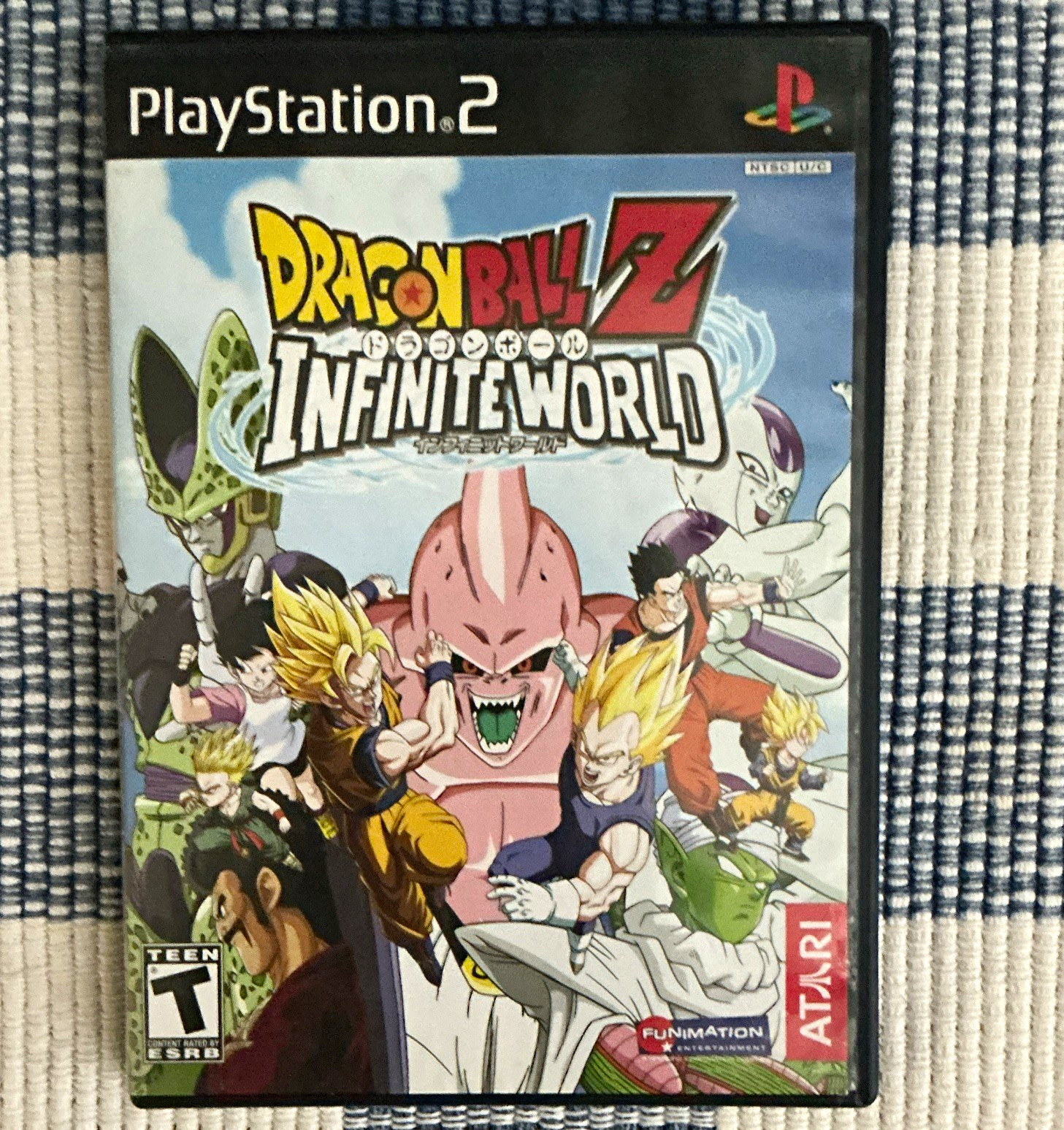 Atari Dragon Ball Z: Infinite World Sony PlayStation 2 2008 T Fighting Manual