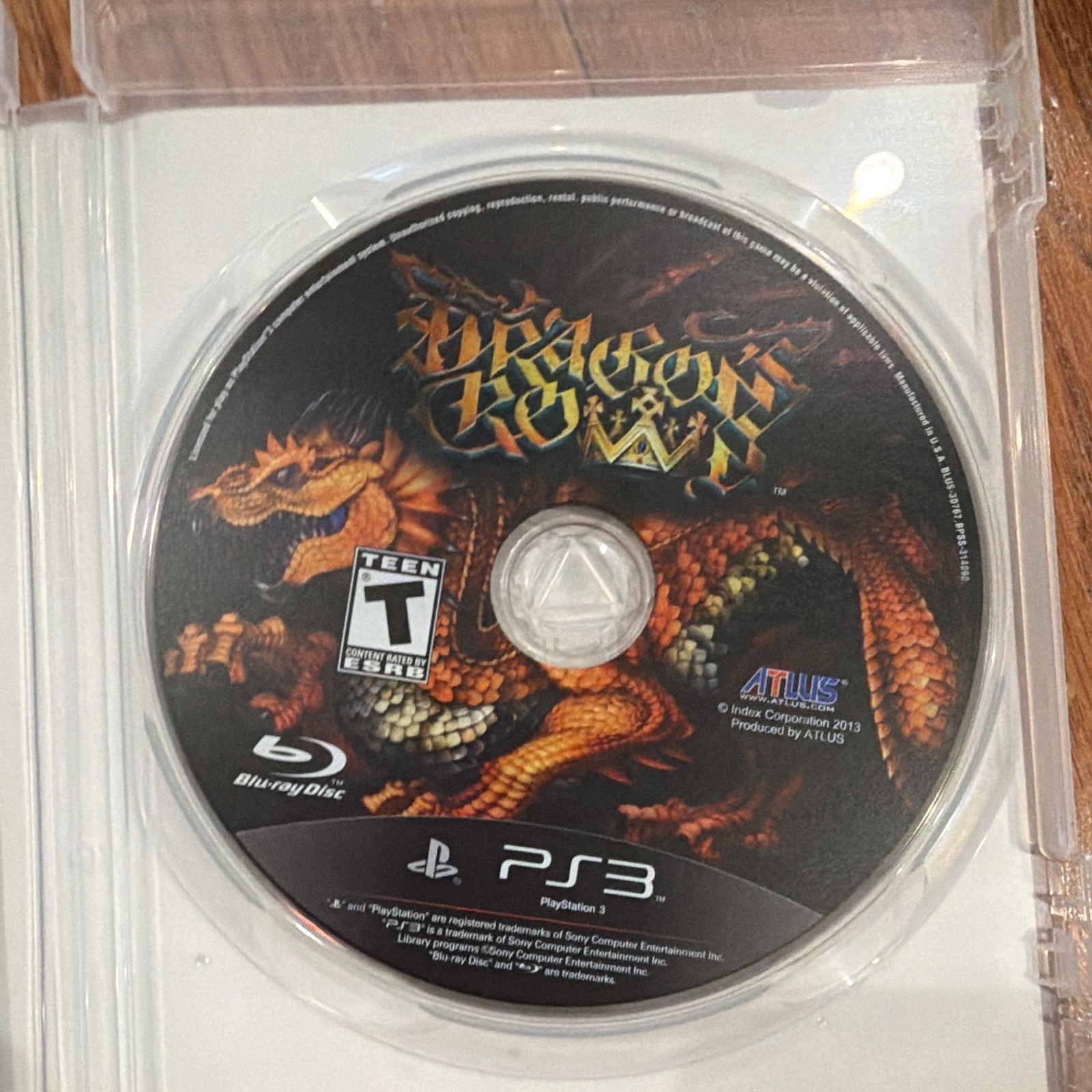 ATLUS Dragon’s Crown (Sony PlayStation 3) w/ Case & Disc T-Teen NTSC-U/C 2013
