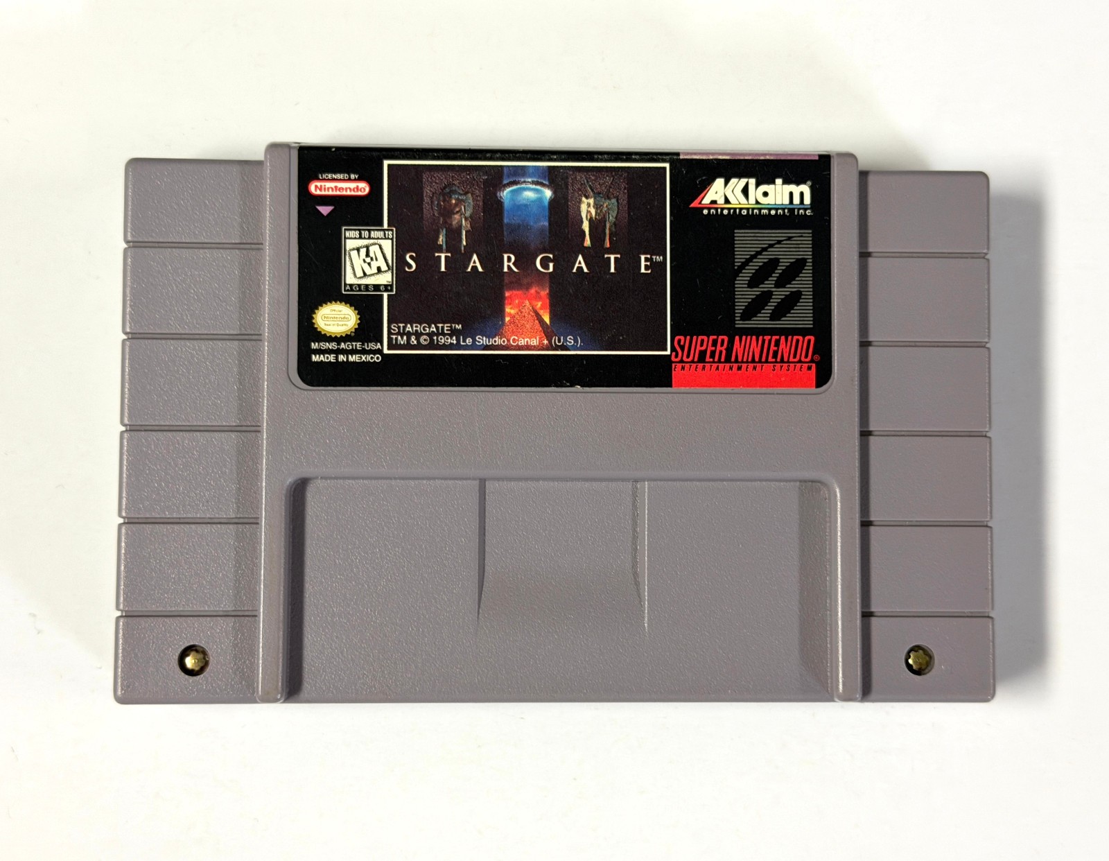 Stargate (Super Nintendo Entertainment System SNES, 1995) *Cartridge Only*