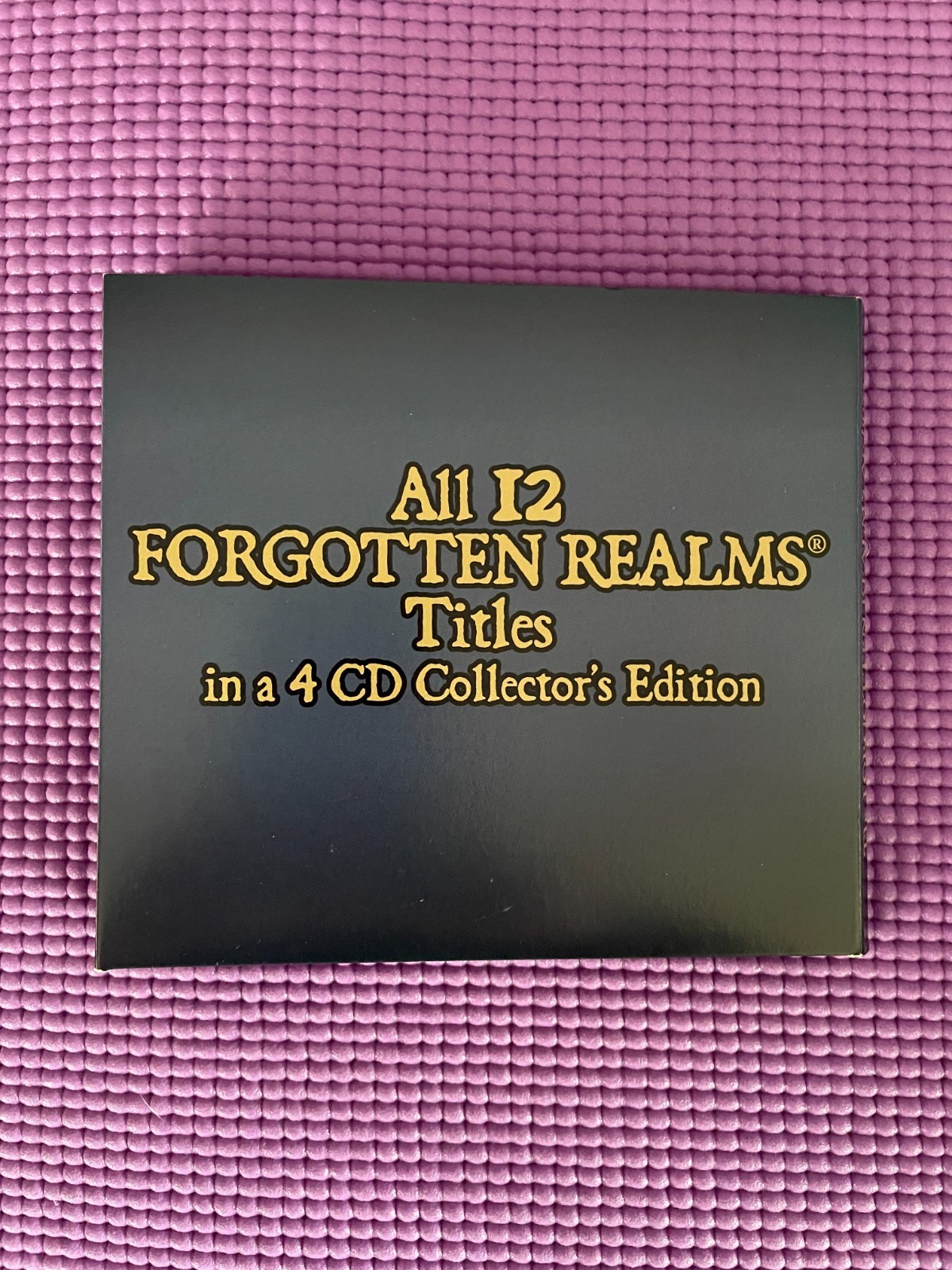 AD&D: Forgotten Realms The Archives Big Box 12 PC games on 4 CDs CIB