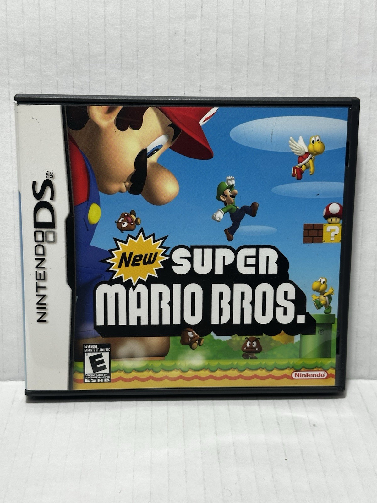 New Super Mario Bros (Nintendo DS, 2006) CIB Complete Inserts Manual Tested