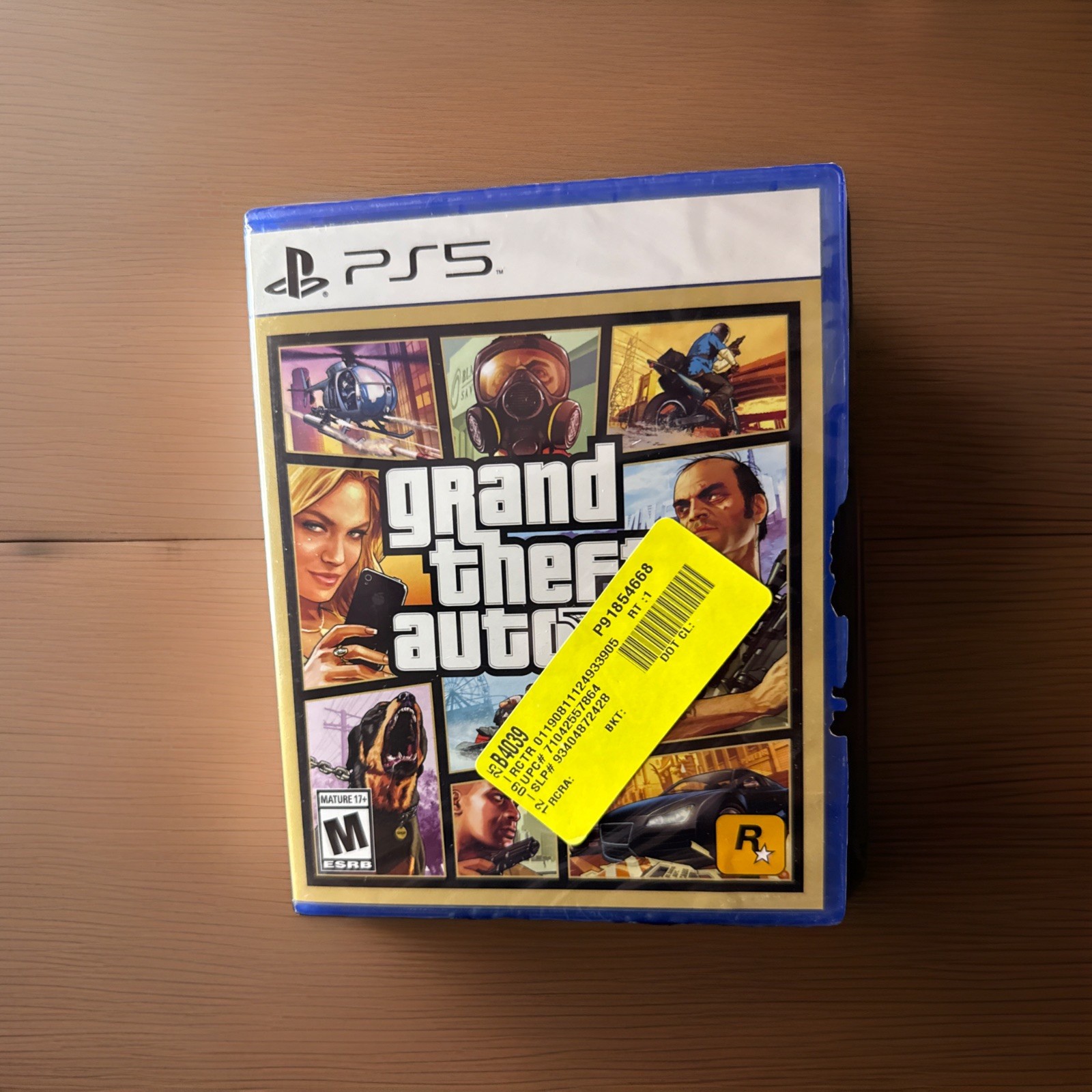 Grand Theft Auto V Standard Edition (Sony PlayStation 5, 2022)