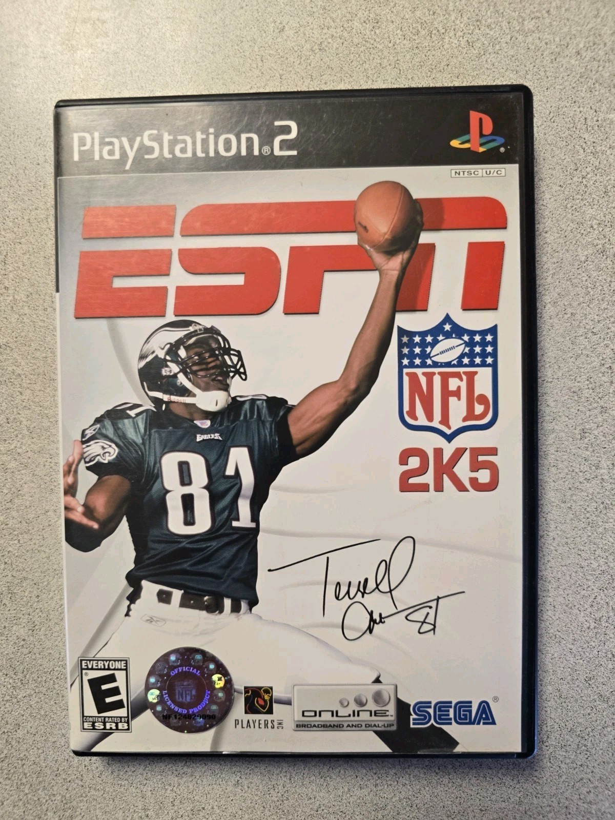 ESPN NFL 2K5 PS2 PlayStation 2 Complete CIB