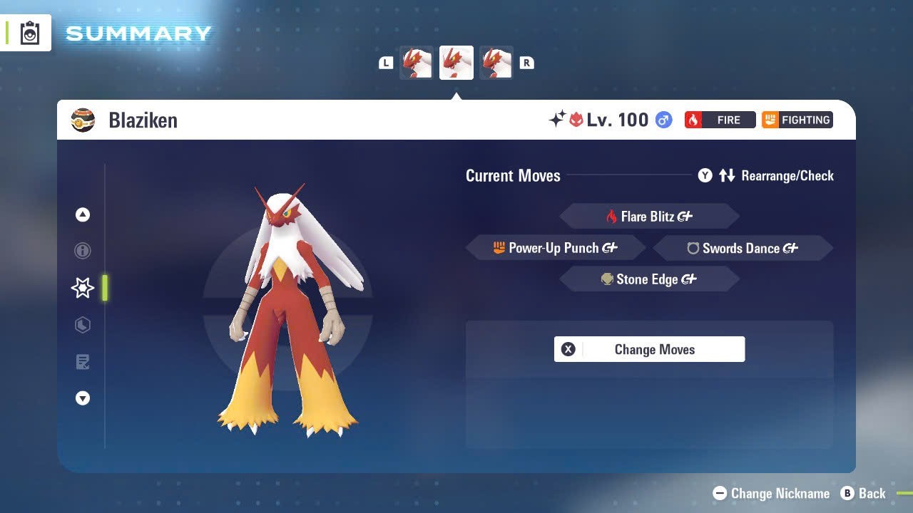 ✨COMBO SHINY ALPHA BLAZIKEN & SCEPTILE & SWAMPERT✨6IV MAX EV⭐POKEMON LEGENDS ZA