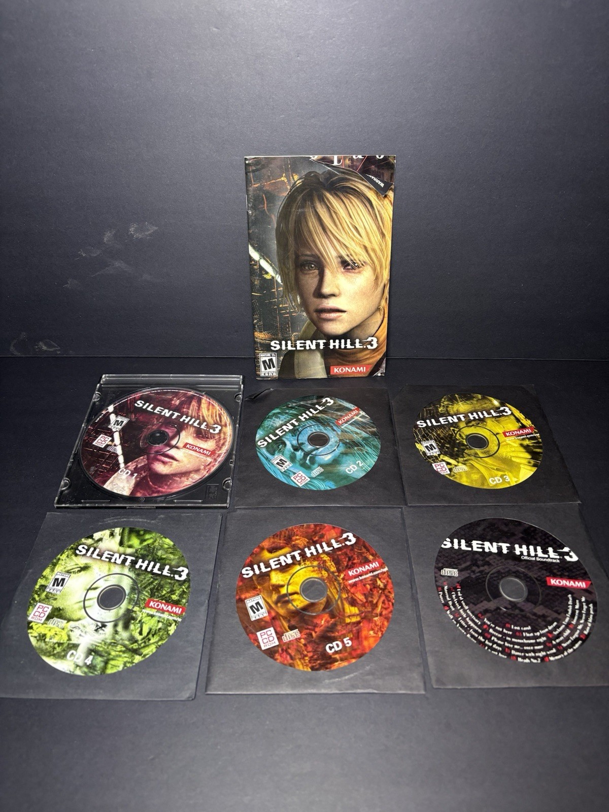 Rare Silent Hill 3 (PC 2003) Set With Manual Games & Soundtrack