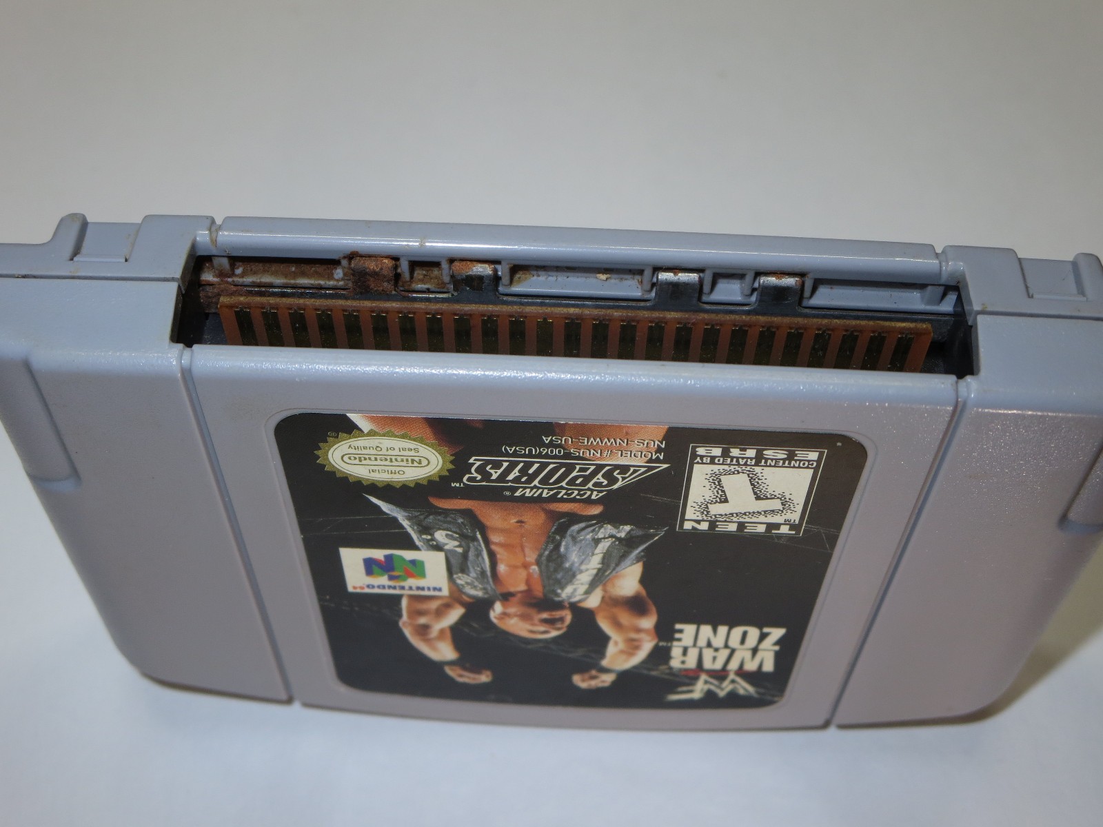WF War Zone (Nintendo 64, 1998) Authentic Game Pak Cart Tested & Working N64