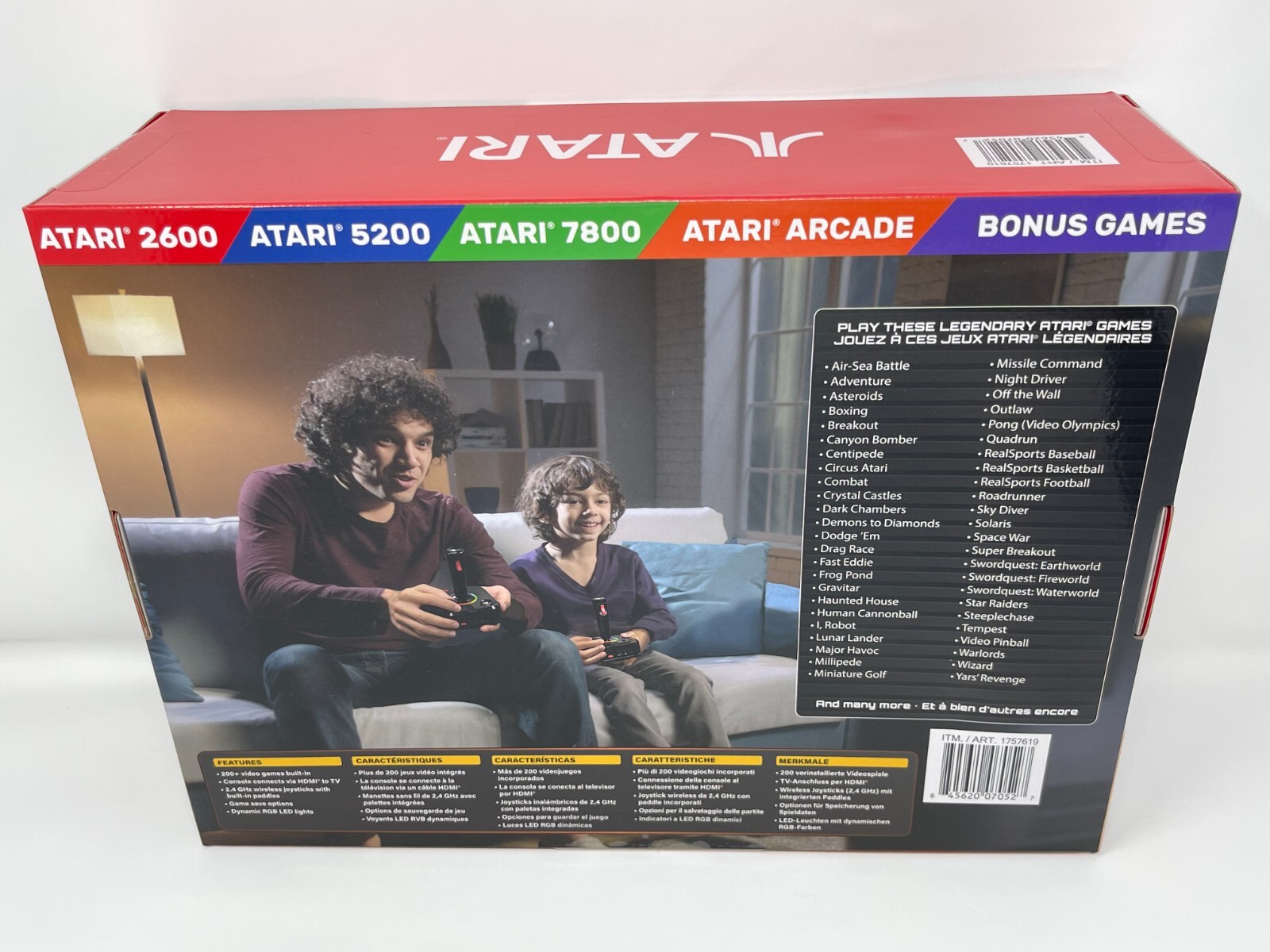 My Arcade Atari Gamestation Pro Console with 200+ Games & 2 Joysticks HDMI Cable