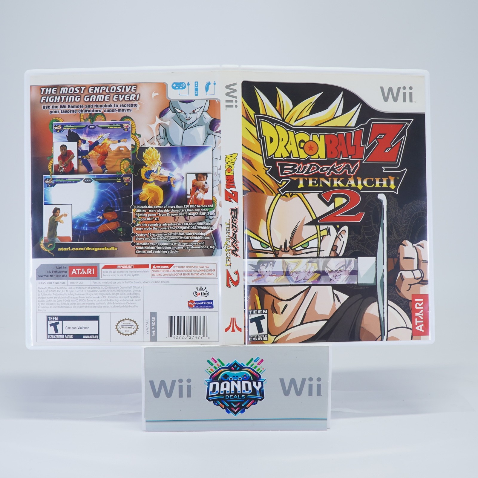 Dragon Ball Z Budokai Tenkaichi 2 – Wii