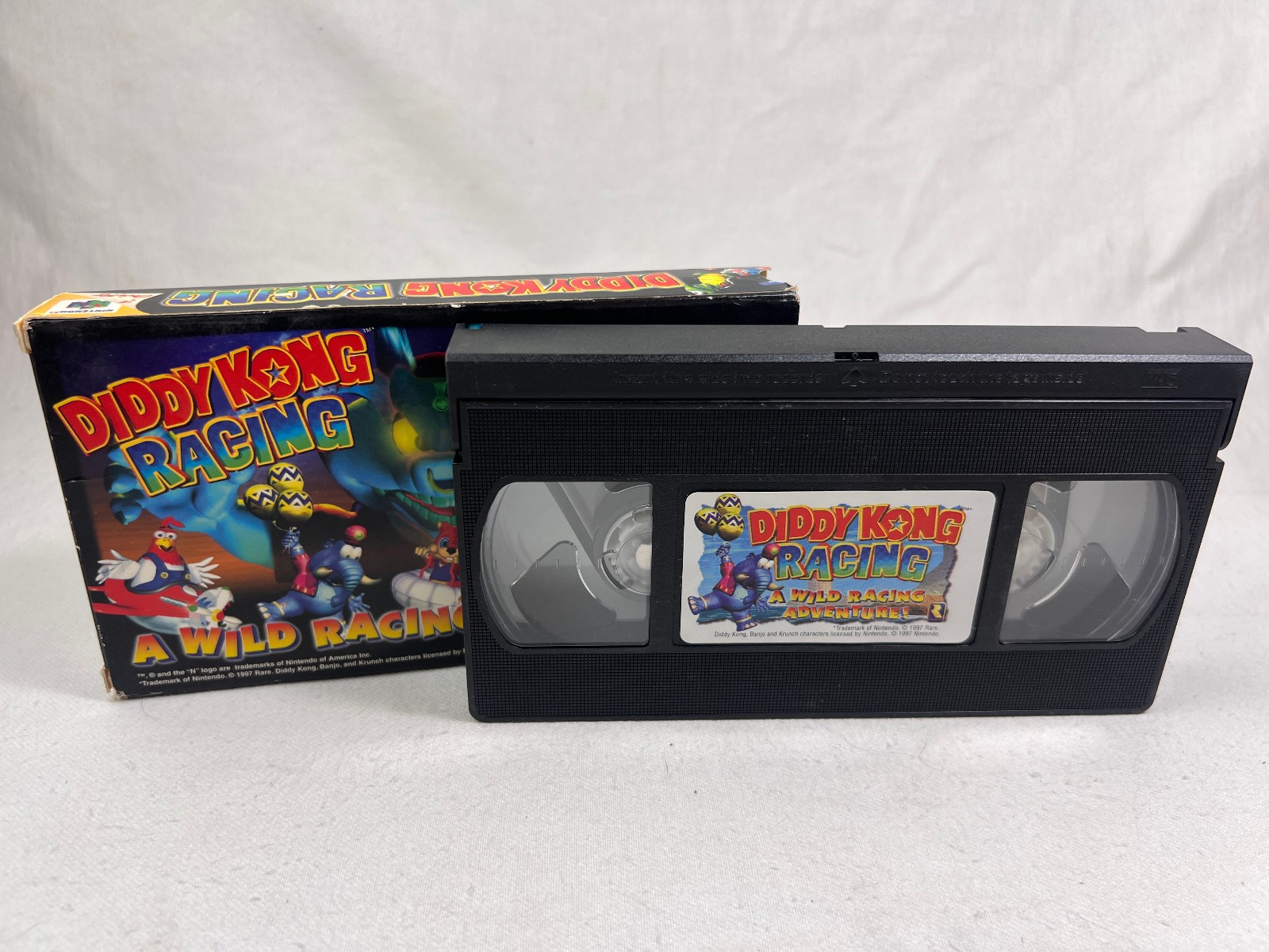Diddy Kong Racing Promotional VHS tape