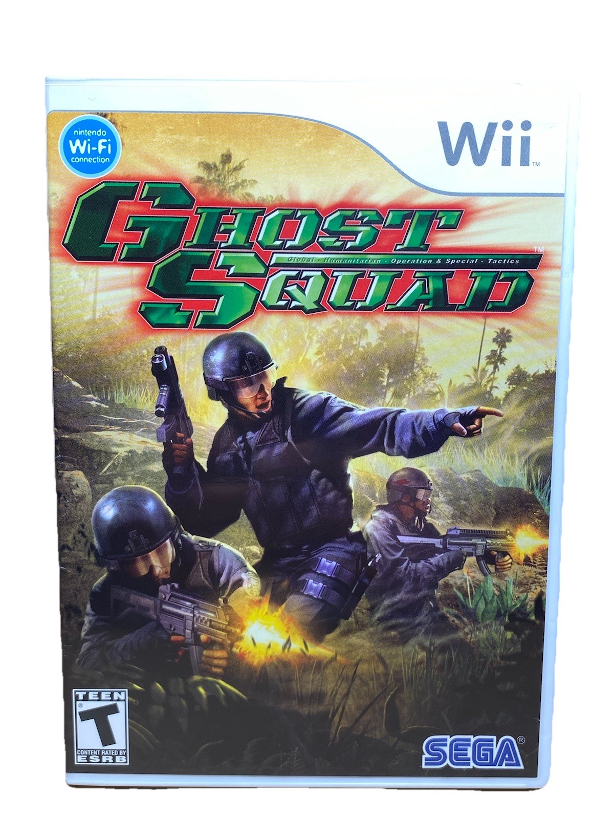 Ghost Squad Nintendo Wii Missing Manual Refurbished & Tested Free Shipping