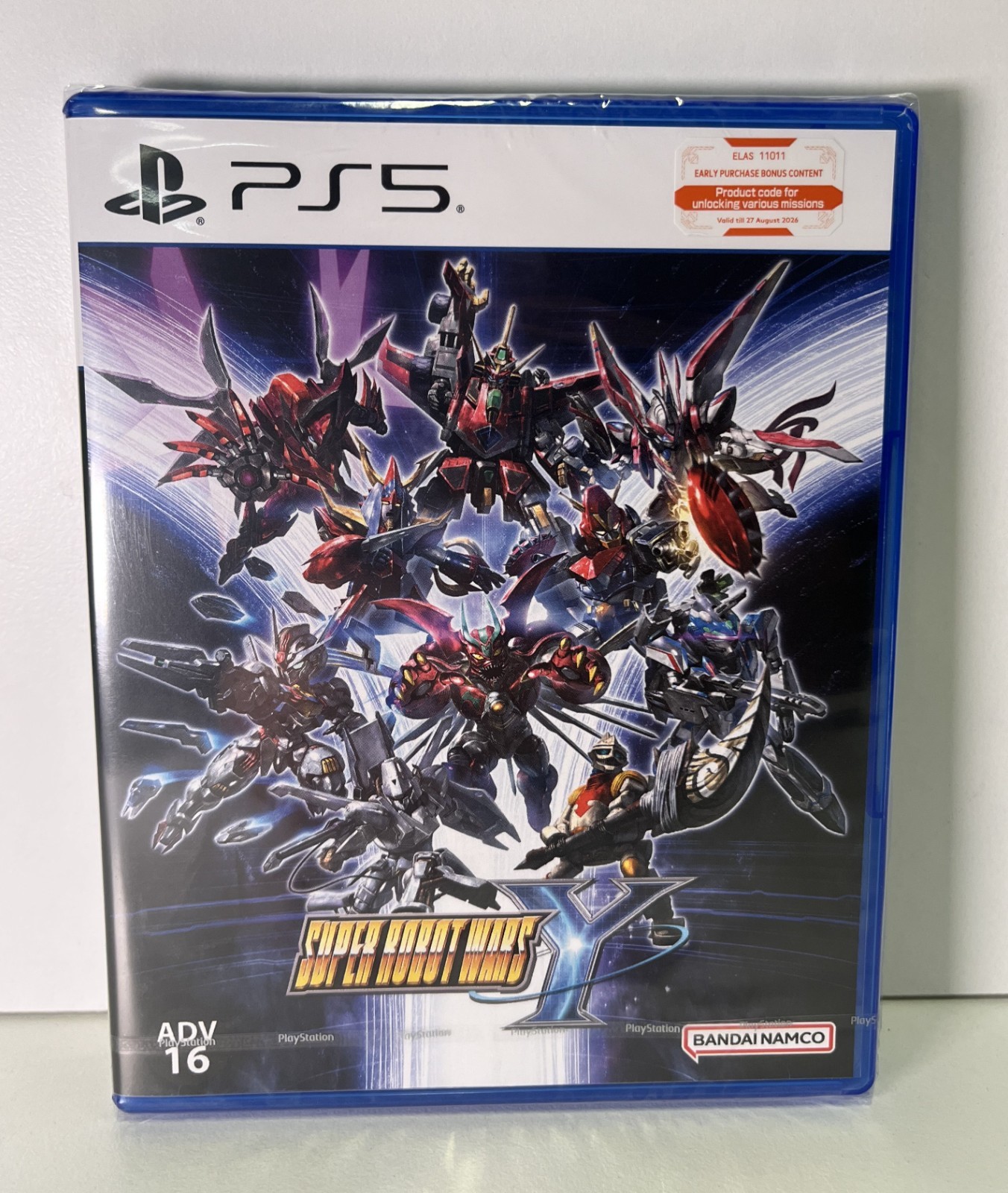 SUPER ROBOT WARS Y PS5 ASIAN NEW (GAME IN ENGLISH) NTSC-ASIA VERSION NEW