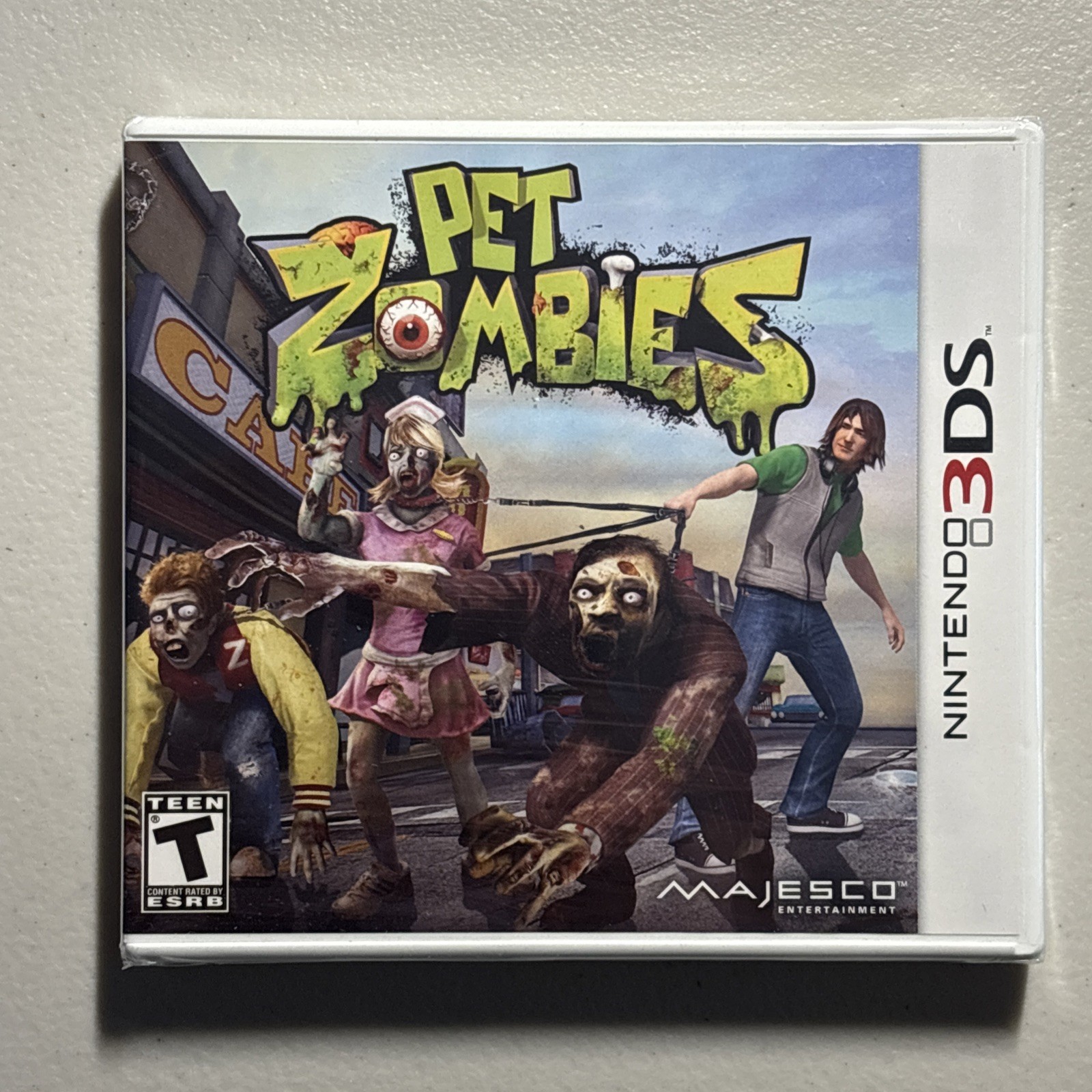 SEALED NINTENDO 3DS PET ZOMBIES BRAND NEW MINT CONDITION FACTORY SEALED