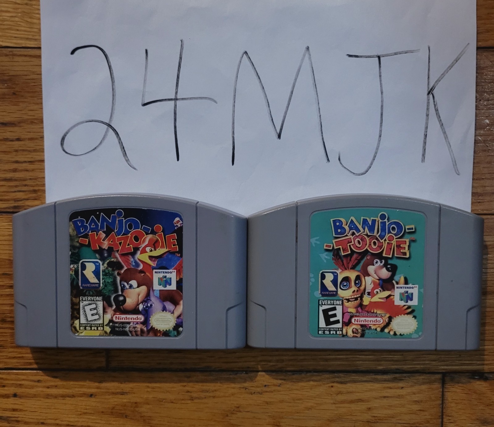 Banjo Kazooie and Banjo Tooie Nintendo 64 N64