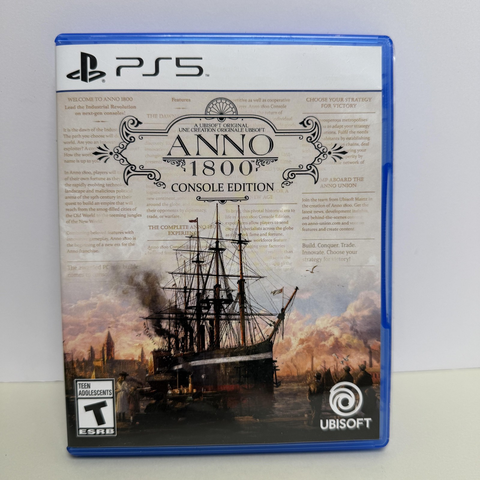 Anno 1800 Console Edition Sony PlayStation 5 PS5 Video Game Ubisoft Teen