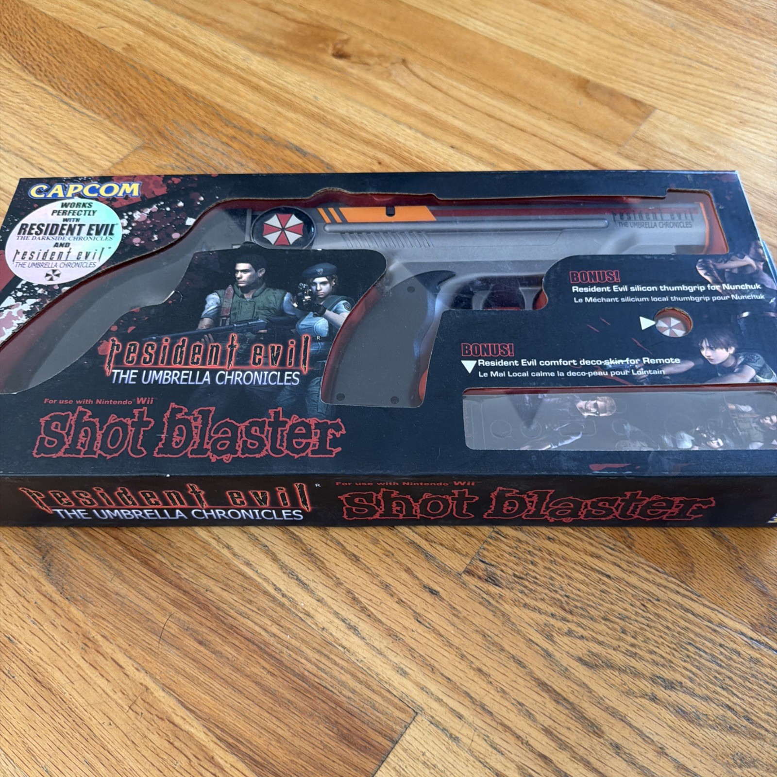 resident evil umbrella chronicles wii gun