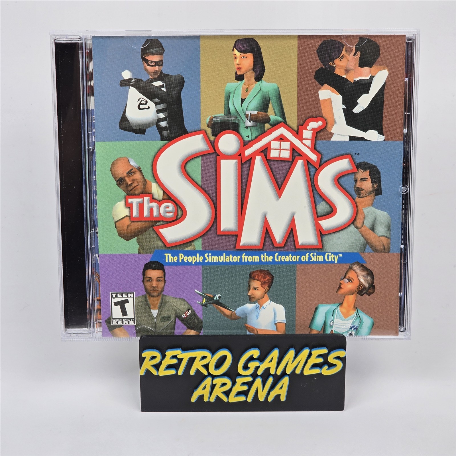 The Sims (PC CD-ROM) Jewel CIB COMPLETE