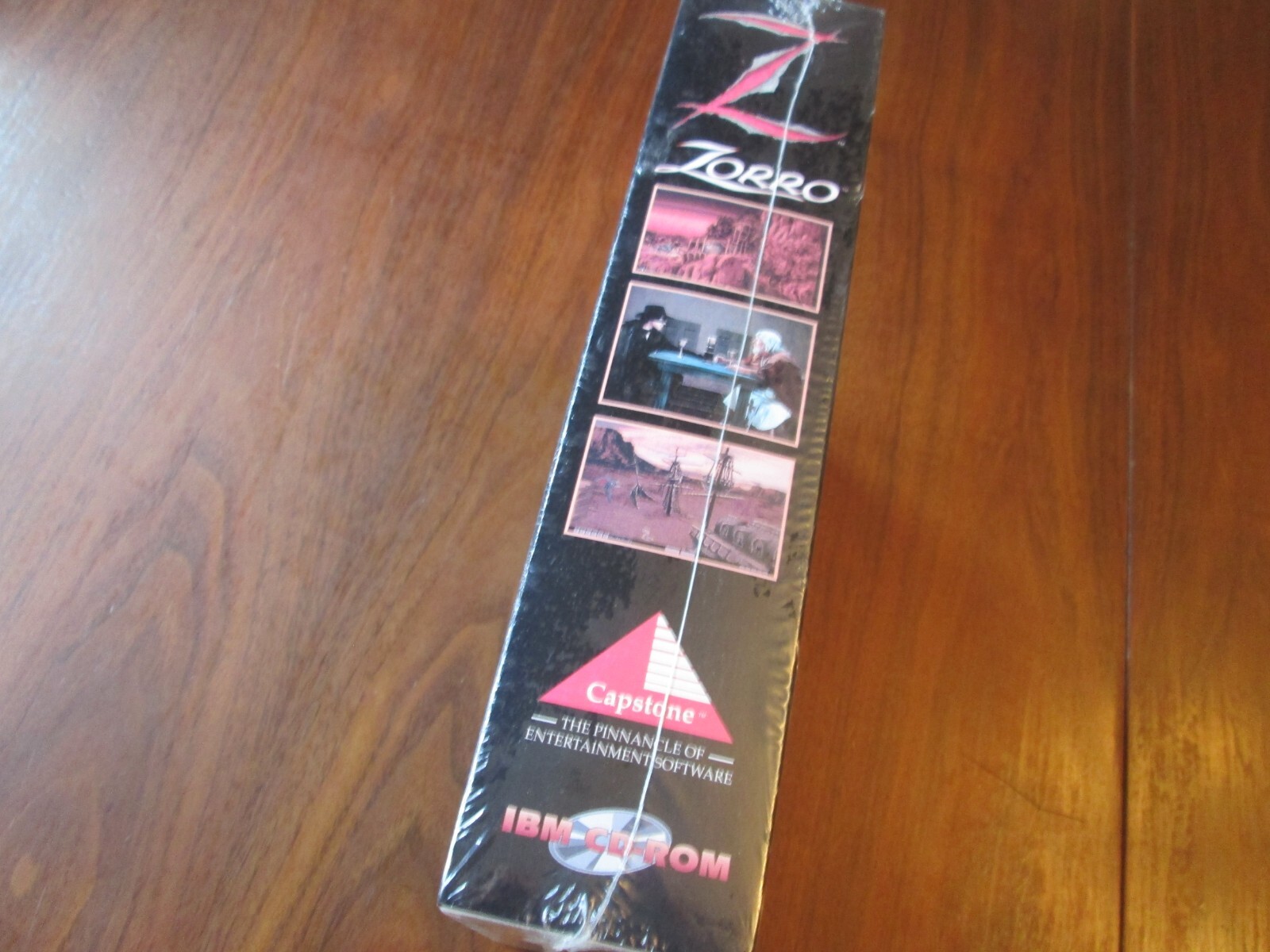 Vintage ZORRO A Cinematic Action Adventure PC Game Big Box 1995 NOS Sealed