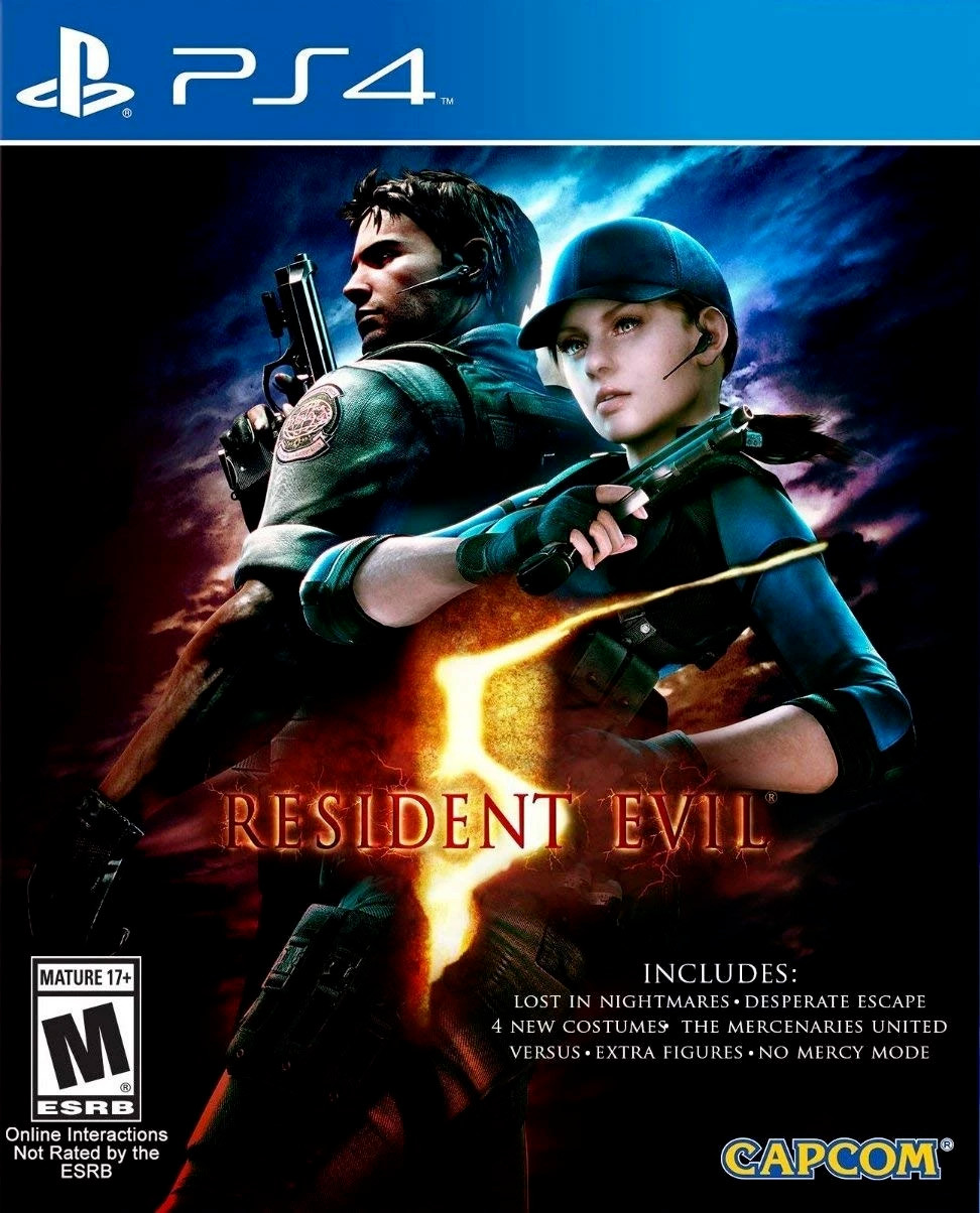 Resident Evil 5 PS4 Brand New Game (2016 Survival Horror)