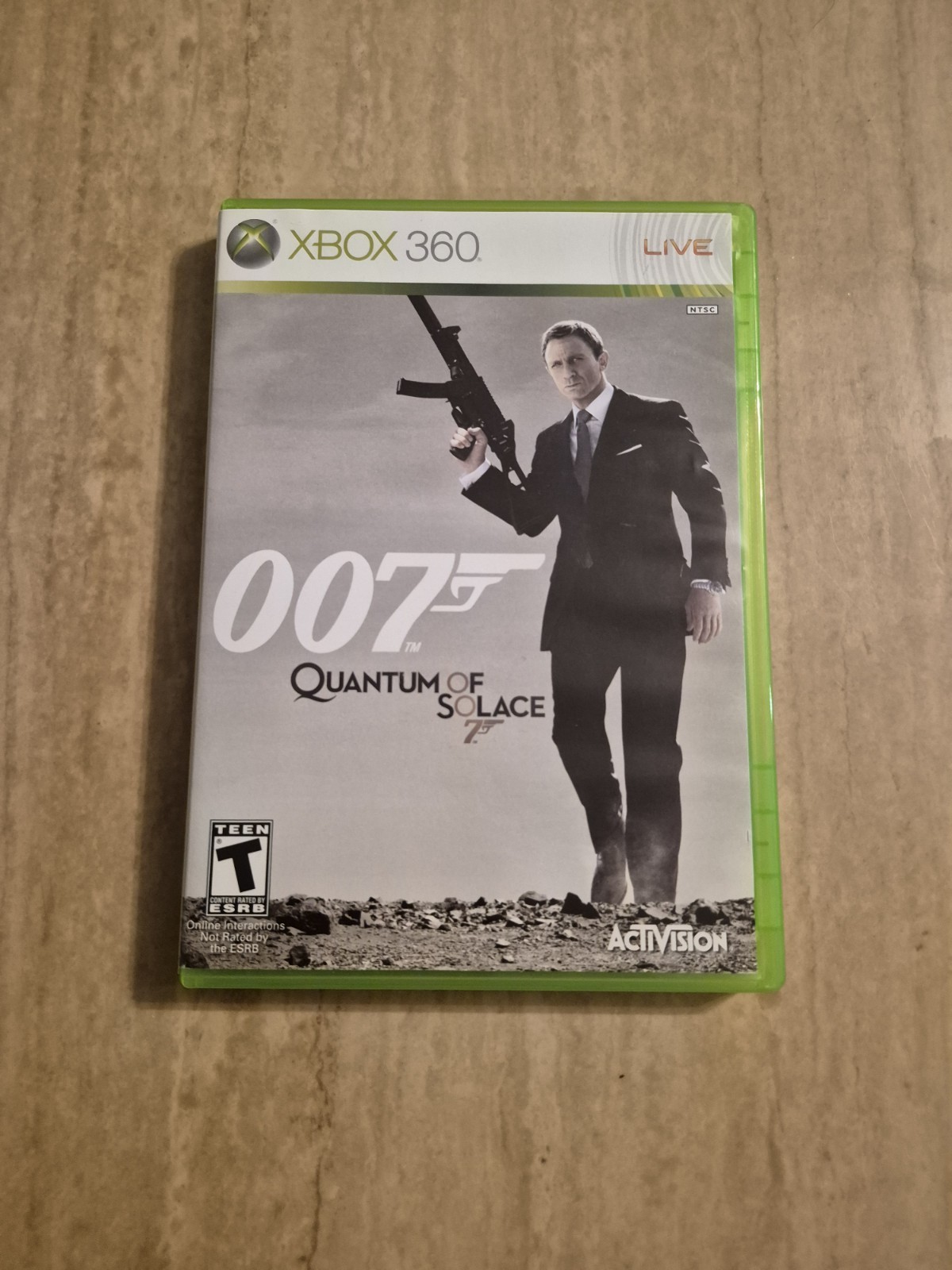 James Bond 007 Quantum of Solace Xbox 360 No Manual