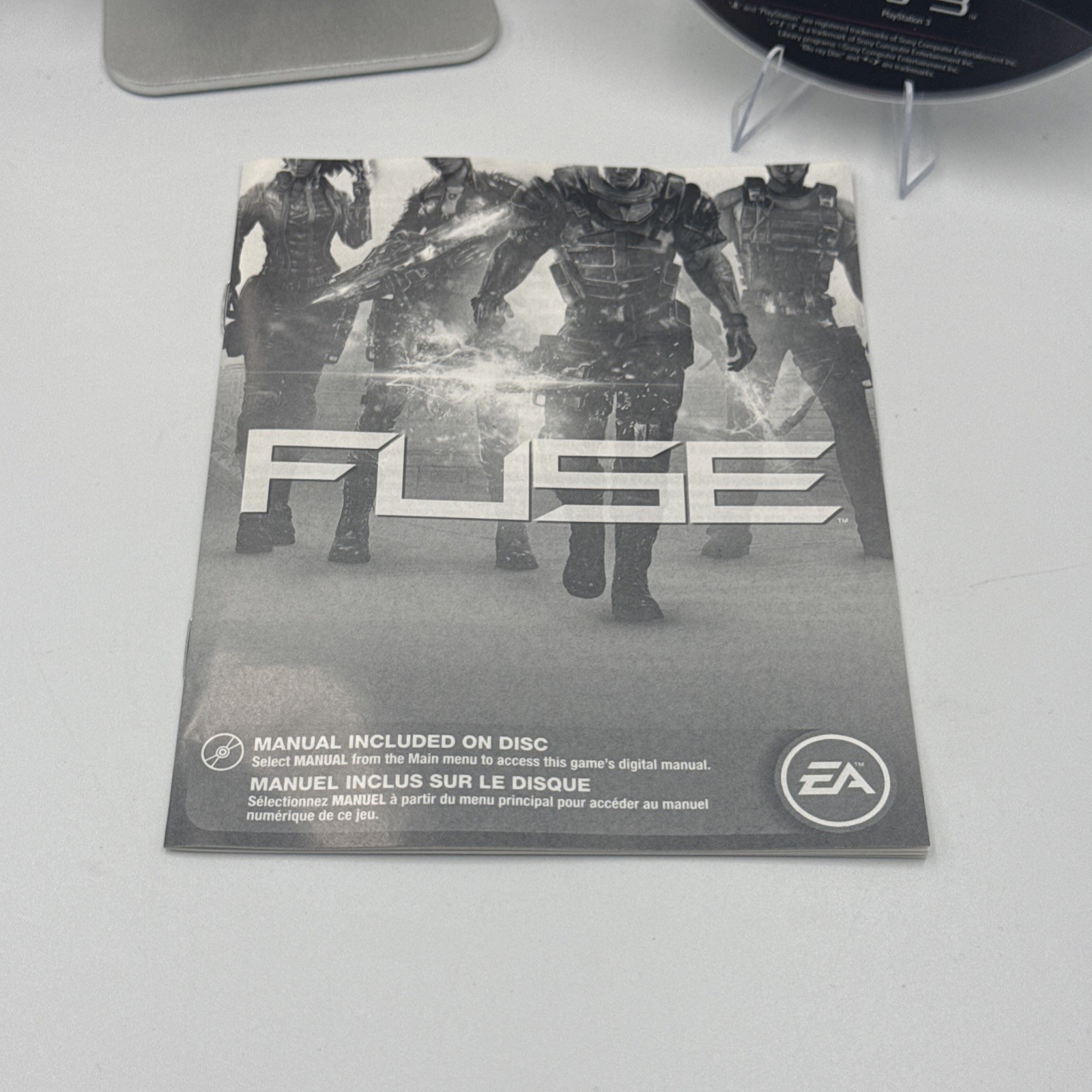 FUSE (Sony PlayStation 3) PS3 Complete w/Manual Tested & Working