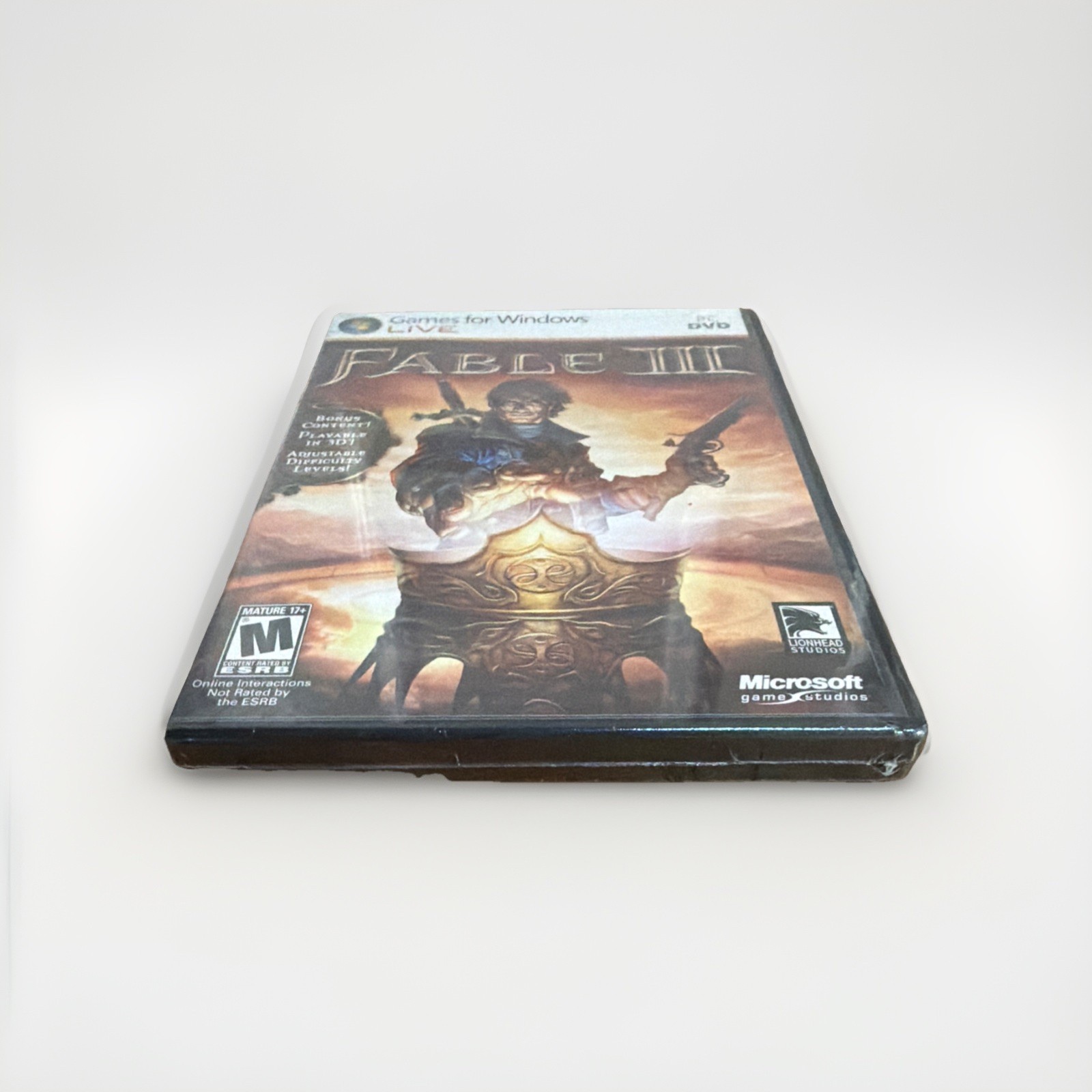 Fable III (3) PC/Games for Windows Live 2011 – Brand New – Sealed, Not Y-Fold