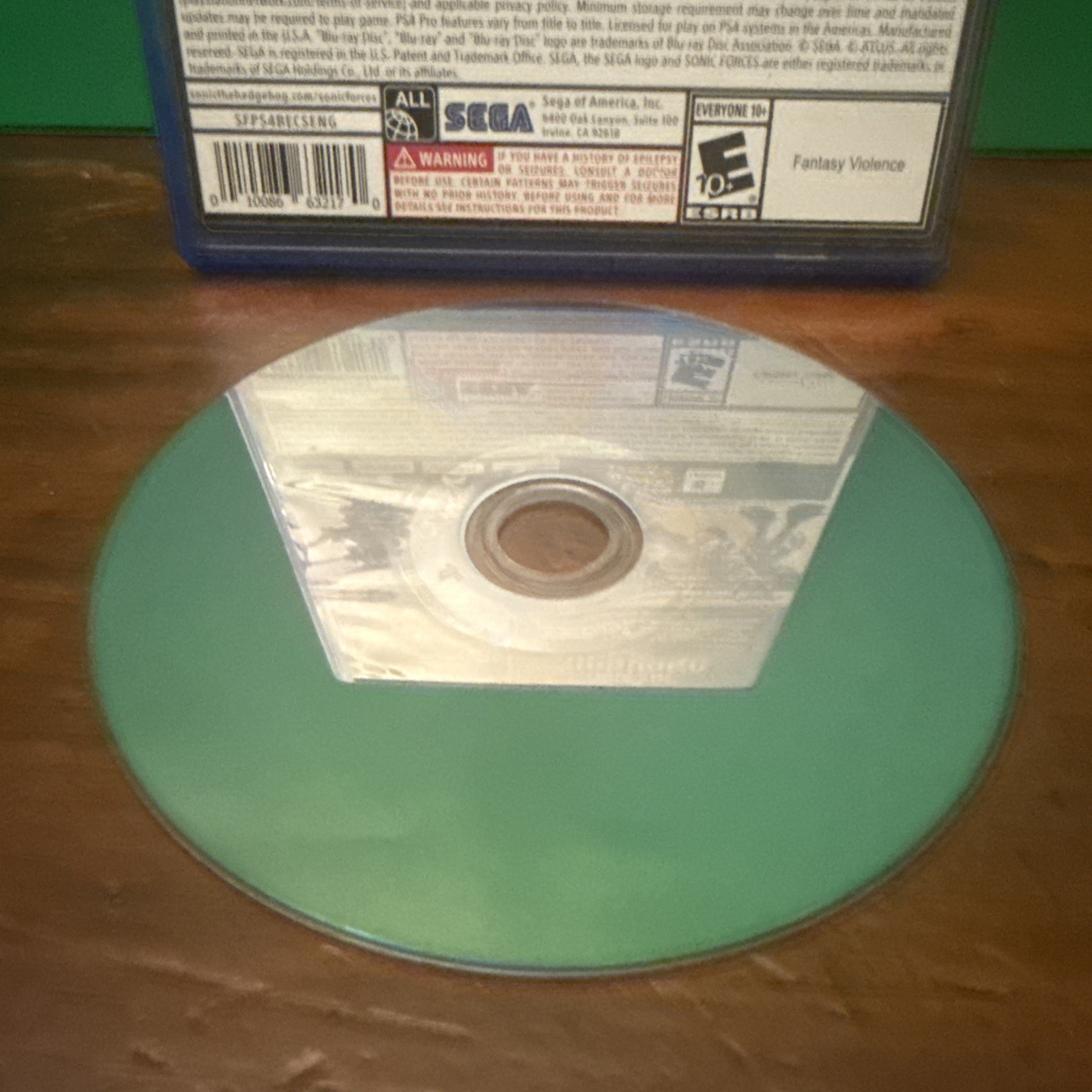Sonic Forces Bonus Edition Sony Playstation 4 PS4 Tested & Working Sonic Forces