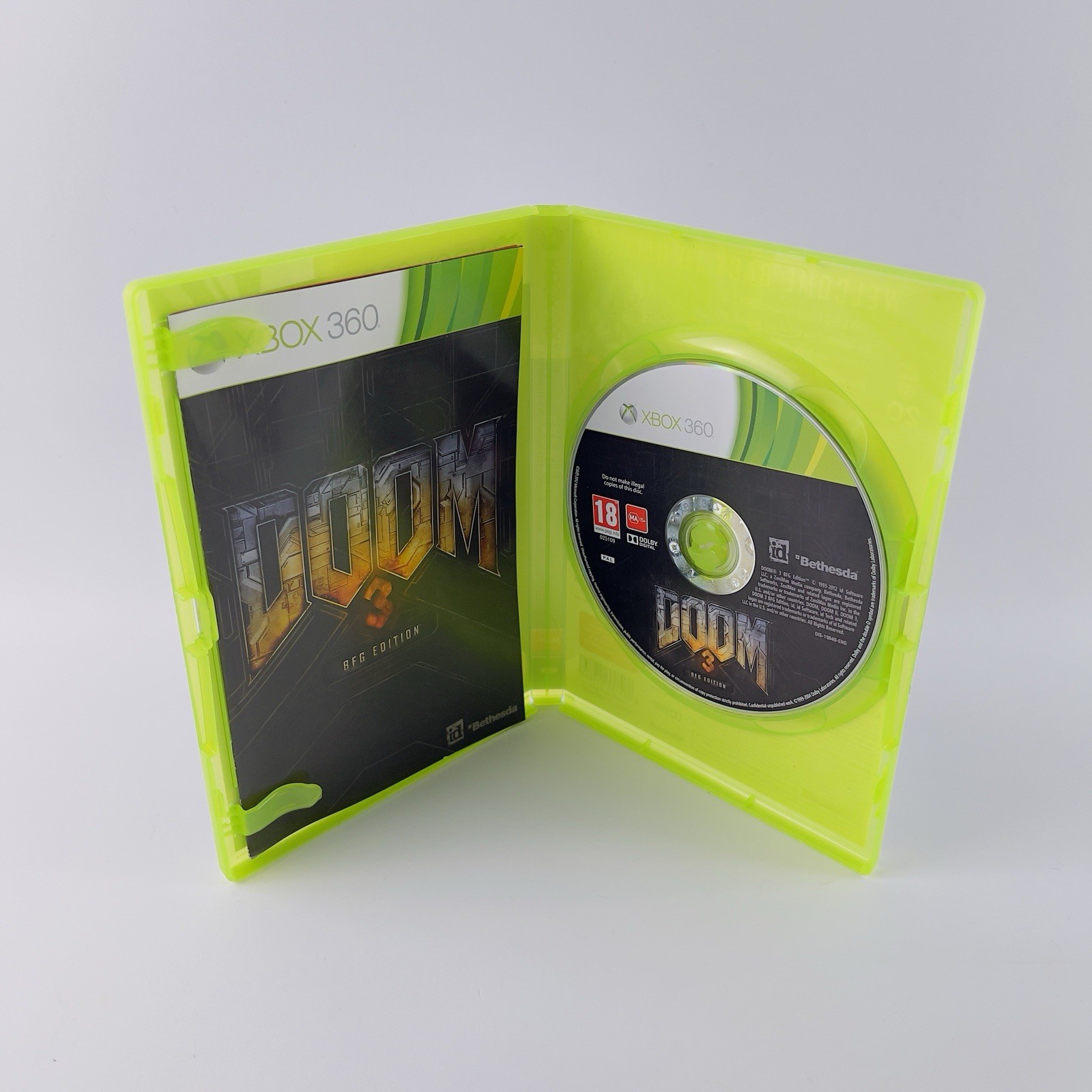 Doom 3 BFG Edition – Slip Cover Case Xbox 360 PAL Tracked Postage