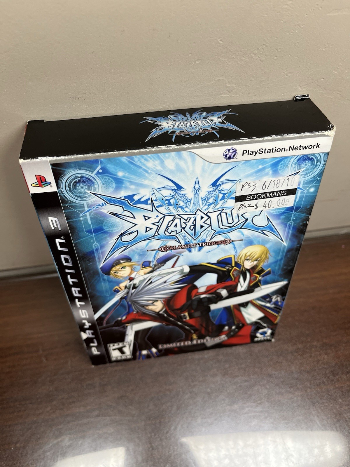 BlazBlue: Calamity Trigger Limited Edition (PS3) CIB Complete -Tested & Working-