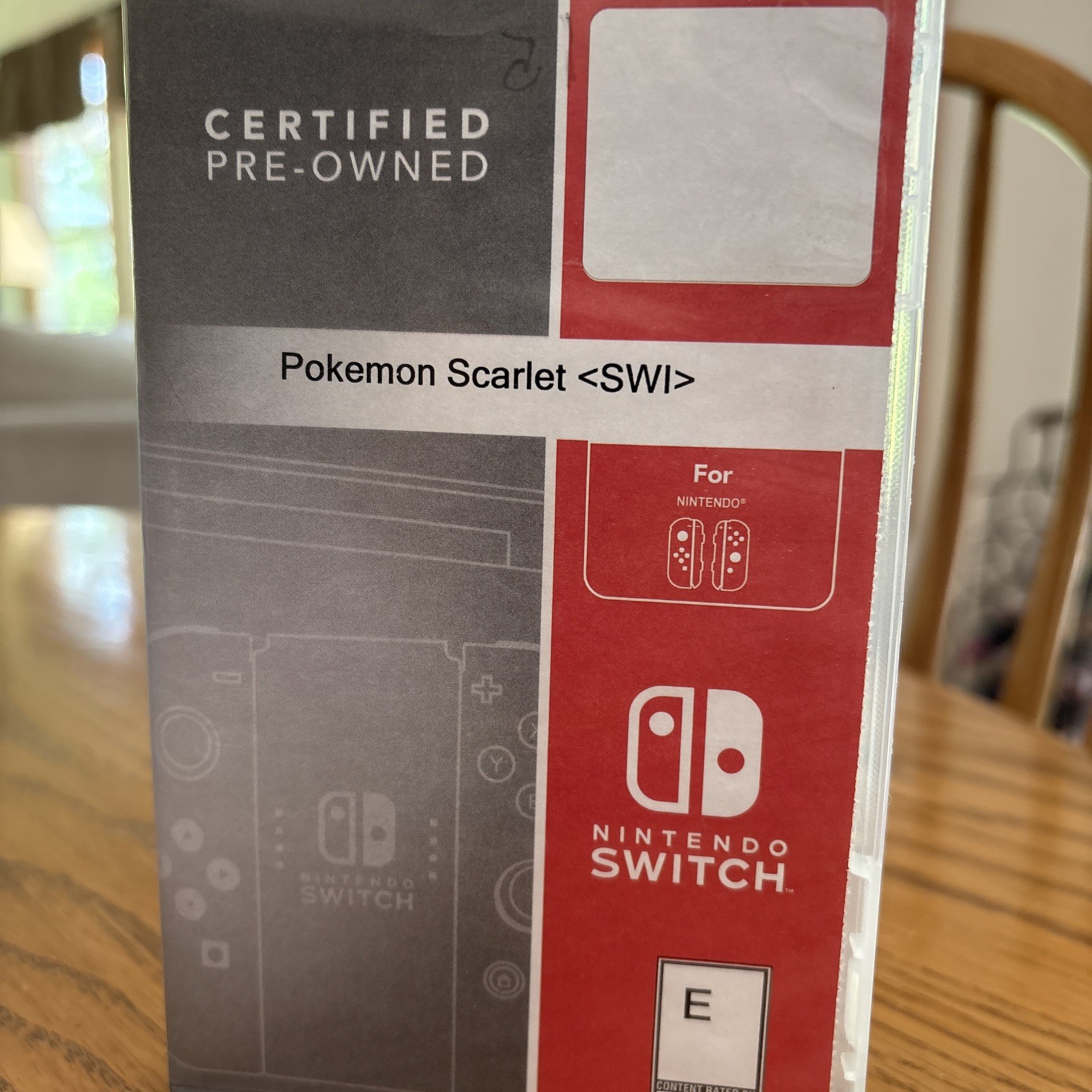Pokémon Scarlet Nintendo Switch Game