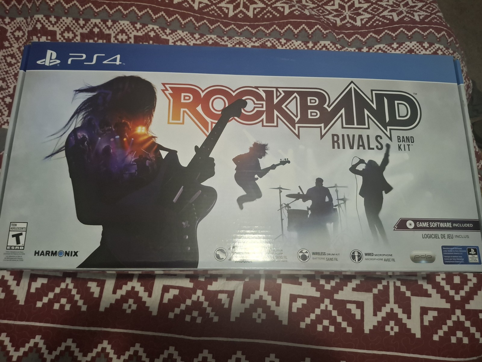 Rock Band 4 Plus Rivals Expansion (PS4, 2016) Complete WORKS AND TESTED