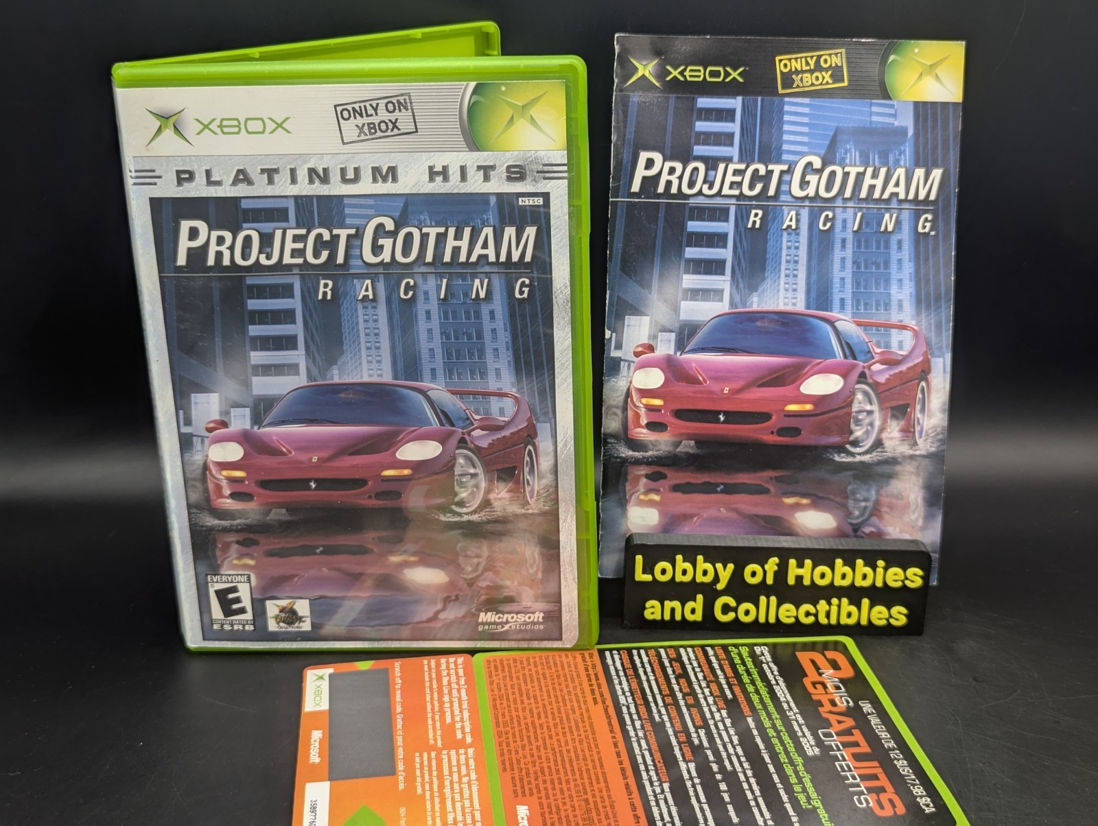Project Gotham Racing ( Microsoft Xbox ) CIB – Mint Disc – Tested