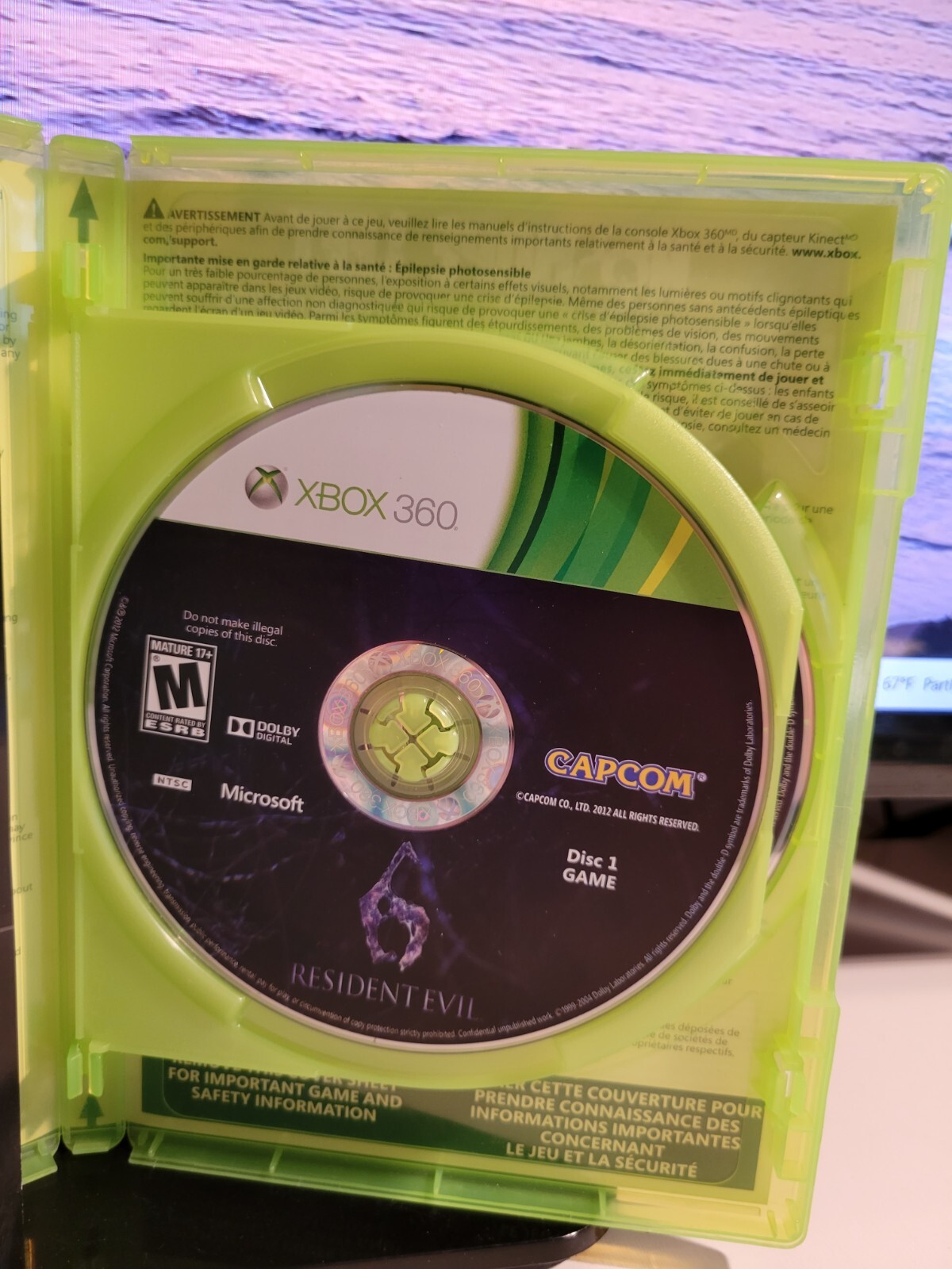 Resident Evil 5 & 6 (Microsoft Xbox 360 Lot) Capcom, Complete