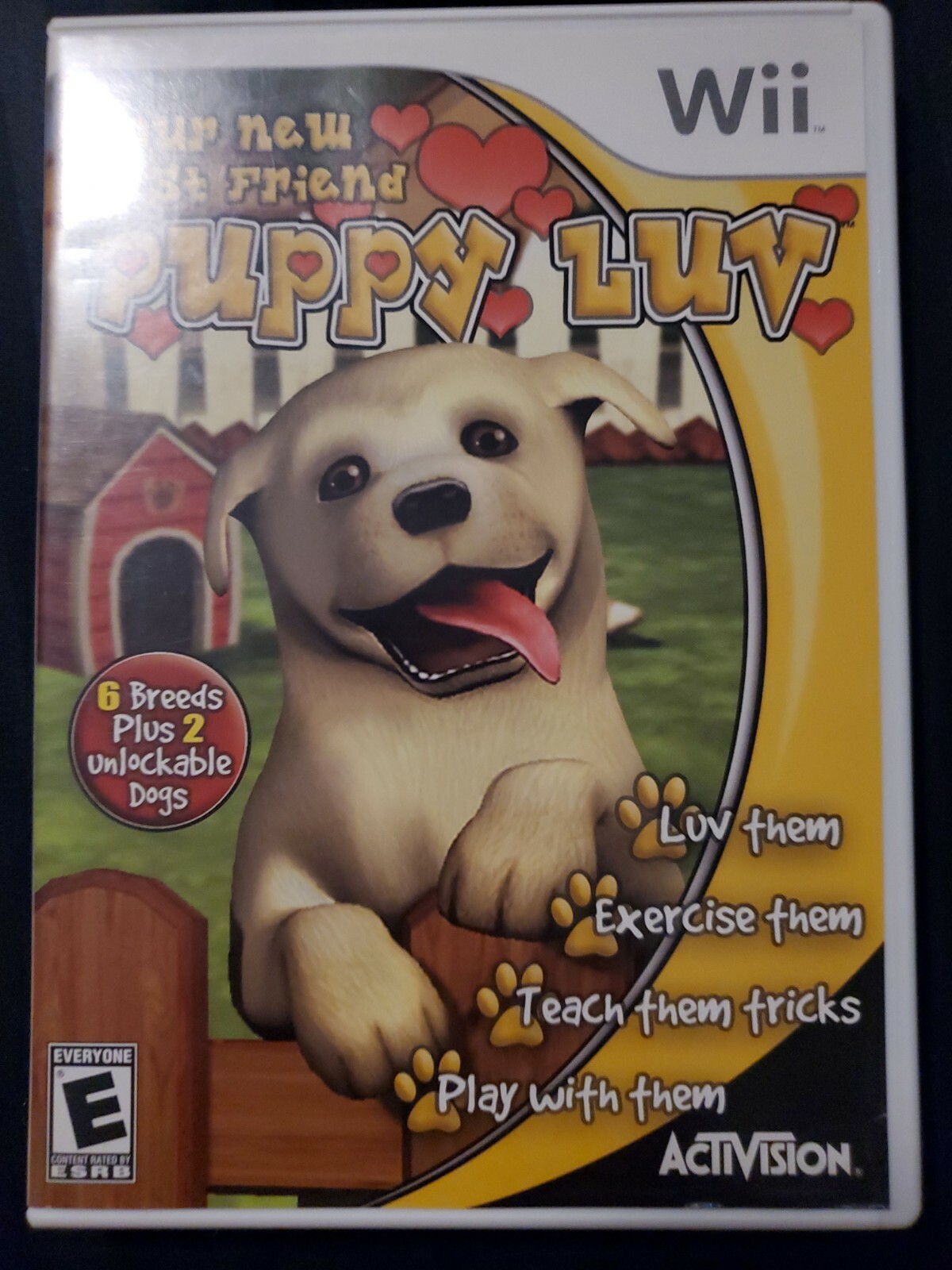 Puppy Luv (Nintendo Wii, 2007) Used Game, Free Shipping! 