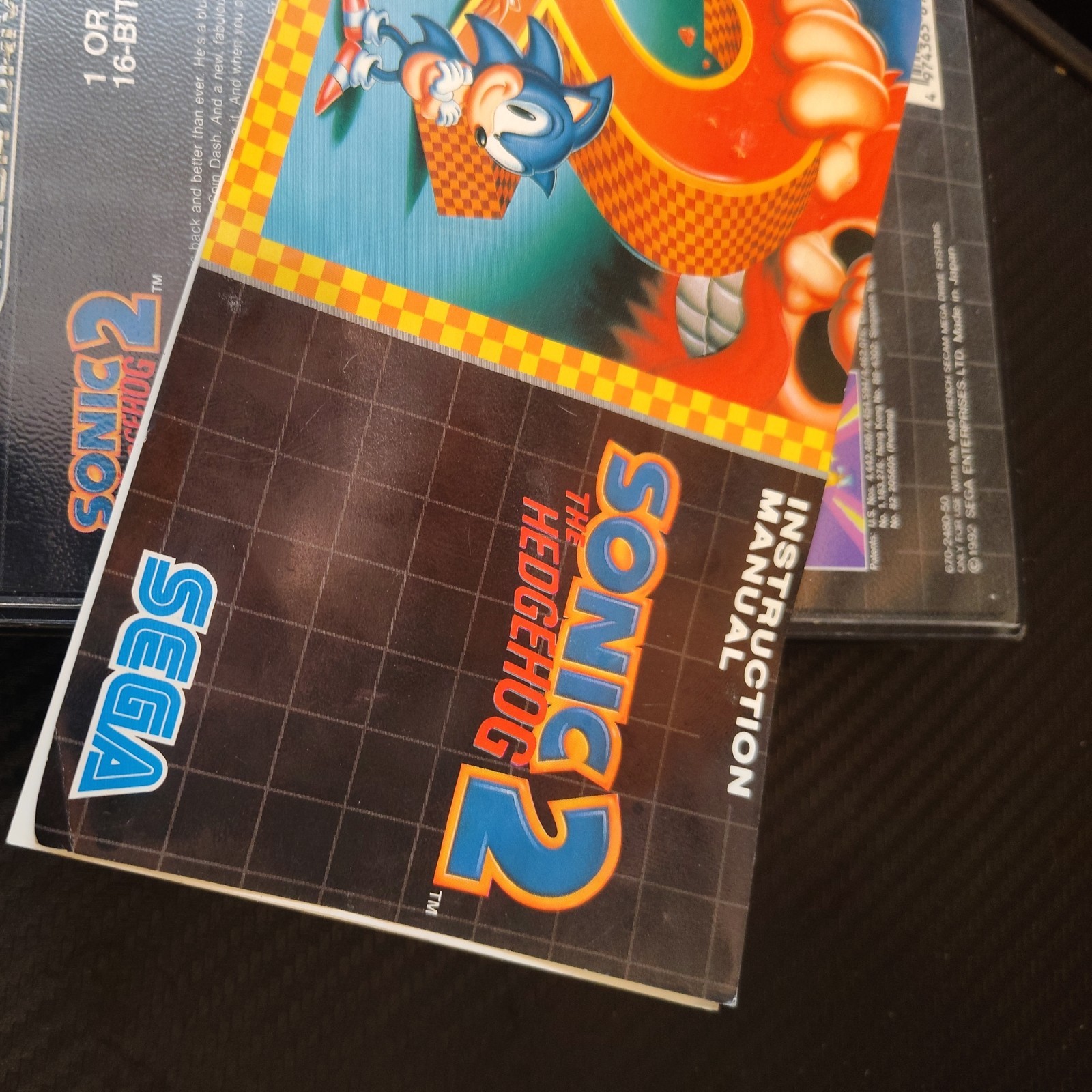 Sonic the Hedgehog 2 Sega Mega Drive Complete in Box CIB Working
