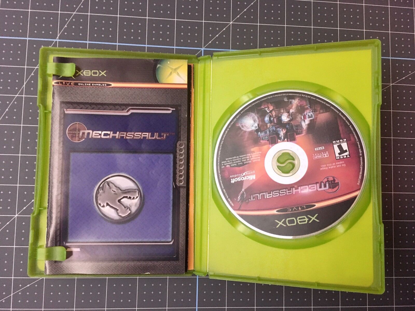 MechAssault Microsoft Xbox Complete, Tested & Working