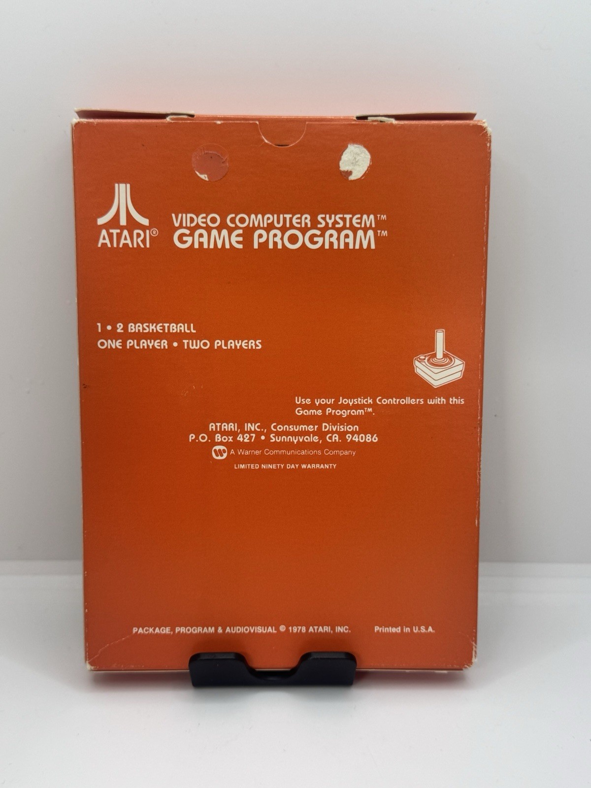 Basketball Atari 2600 Game Complete in Box CIB – Nice Box
