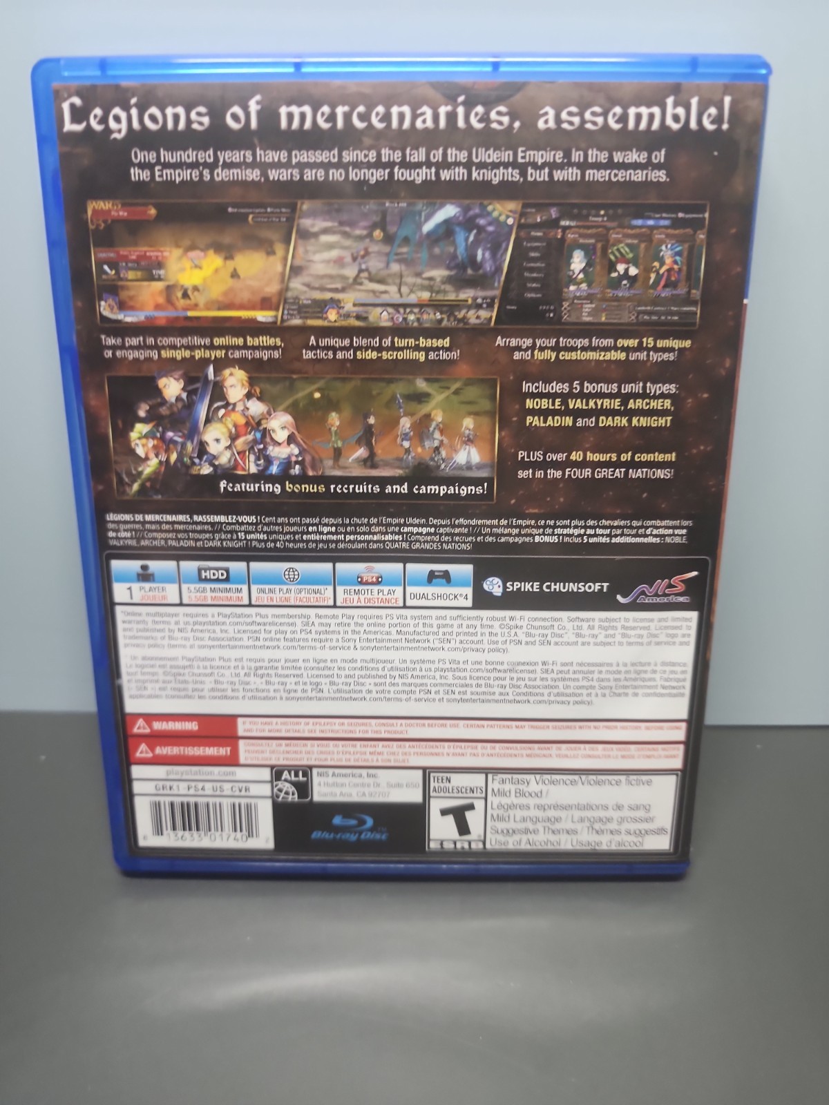 Grand Kingdom Tactical RPG ( PlayStation 4 2016)