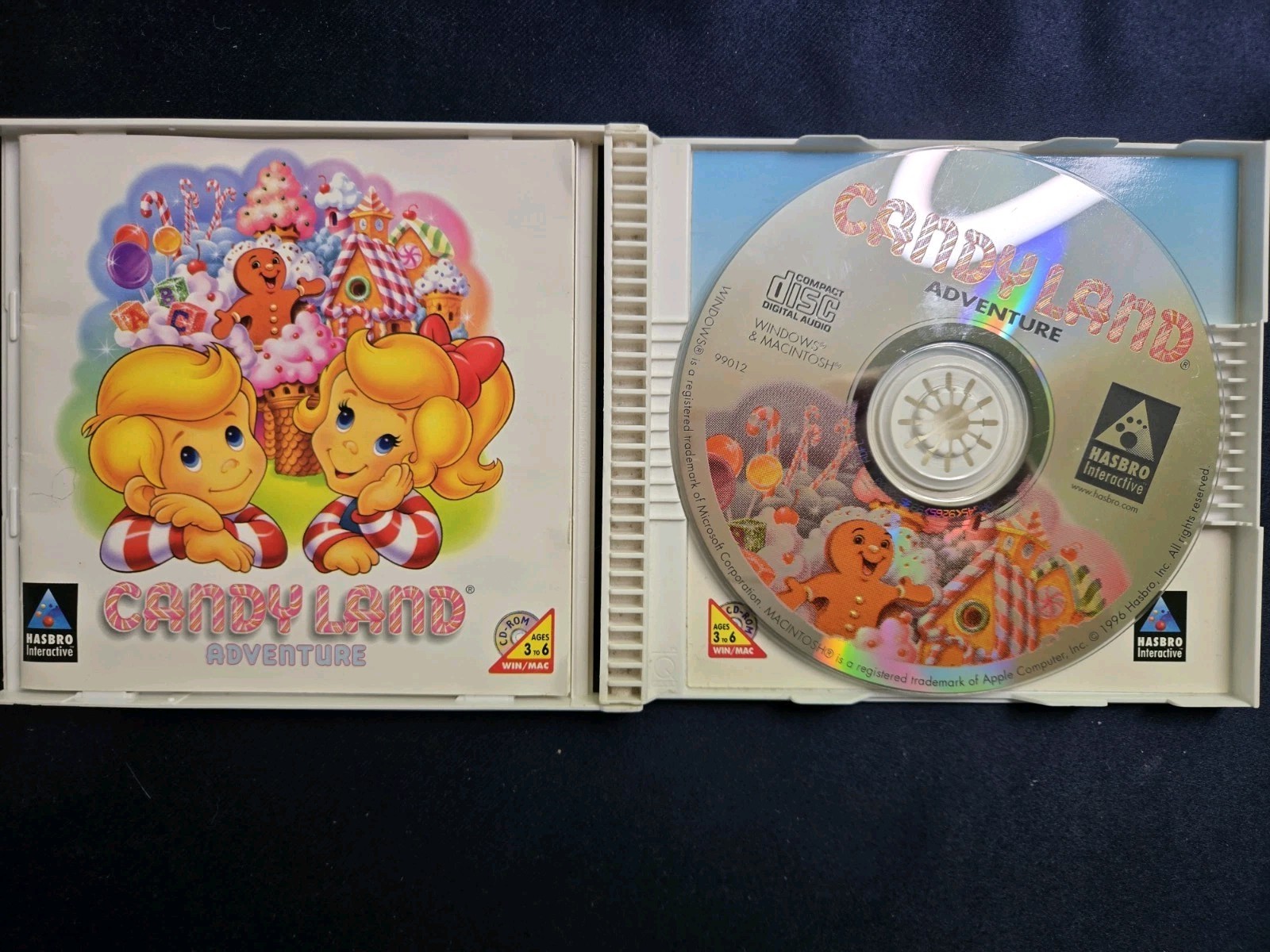 1997 Candyland Adventure PC MAC Game Classic Value Series Tested