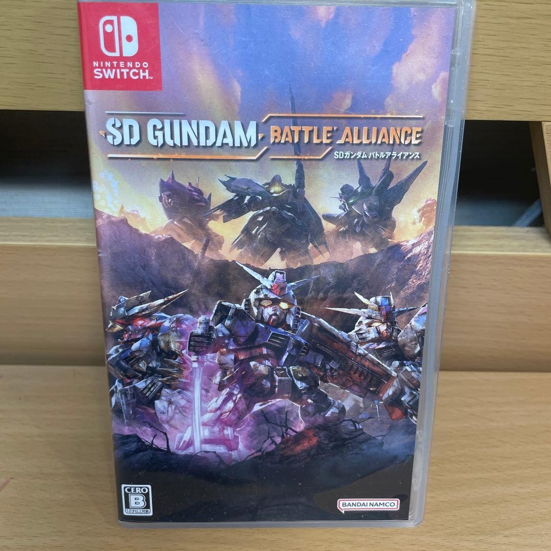 Switch SD Gundam Battle Alliance Japanese version English Japan w/Box