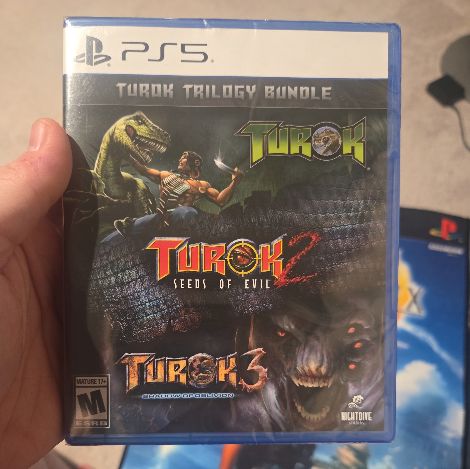 Turok Trilogy Bundle – Playstation 5 Classic Game – NEW USA seller