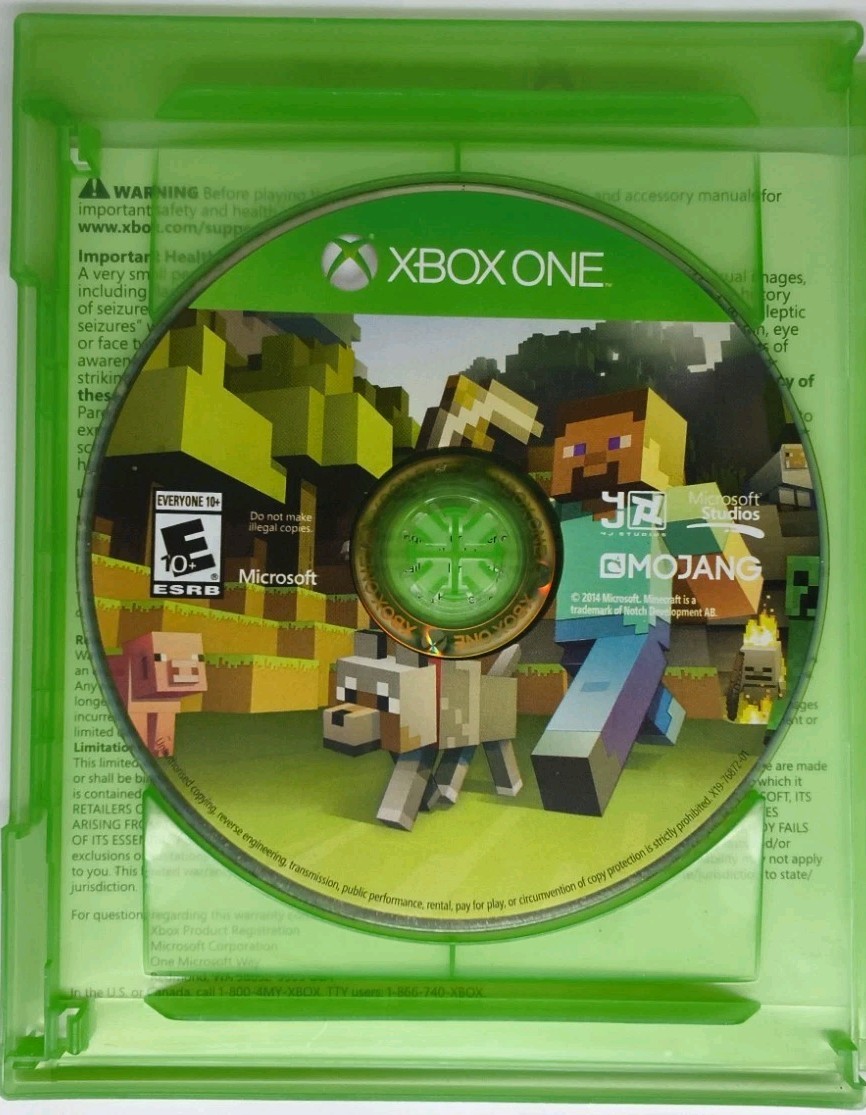 Minecraft (Xbox One) CIB Complete In Box Authentic