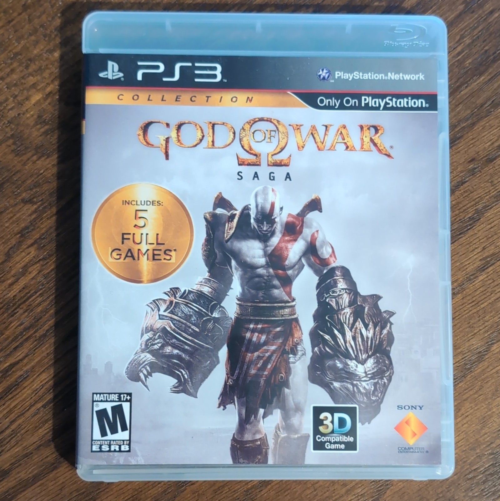 Sony God of War Saga Collection PS3 Action & Adventure M Mature NTSC-U/C 2012