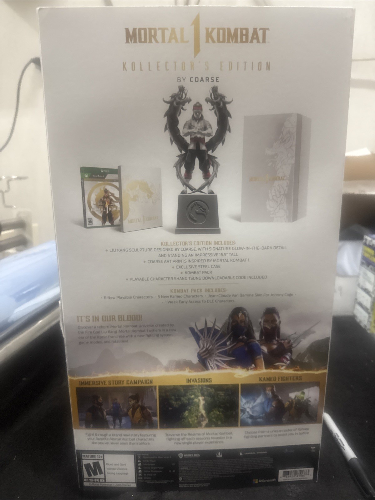 Mortal Kombat 1 Kollectors Edition – Xbox Series X (2023) FREE SHIPPING
