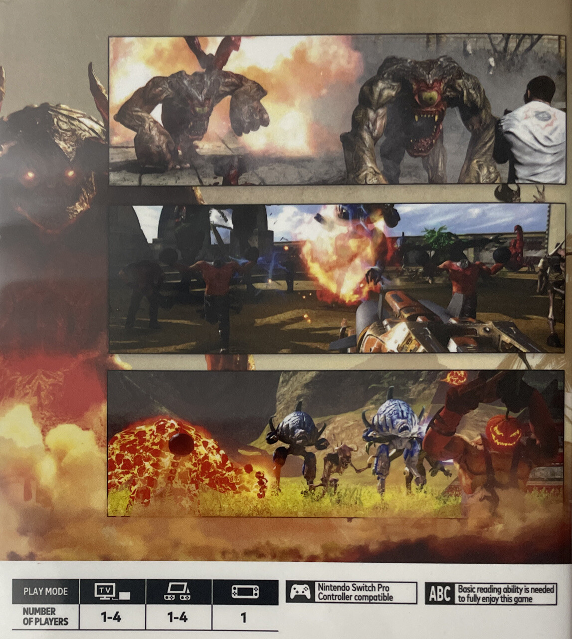 Serious Sam Collection Switch Collector’s Edition Special Reserve Games Sealed