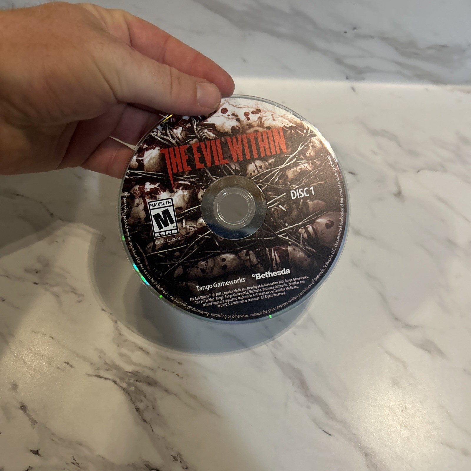 The Evil Within PC DVD ROM Video Game – Great Condition Complete Horror