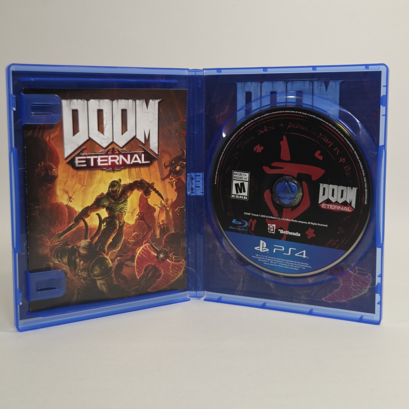 Doom: Eternal (Sony PlayStation 4 PS4, 2020) Complete CIB w/ Manual – Tested