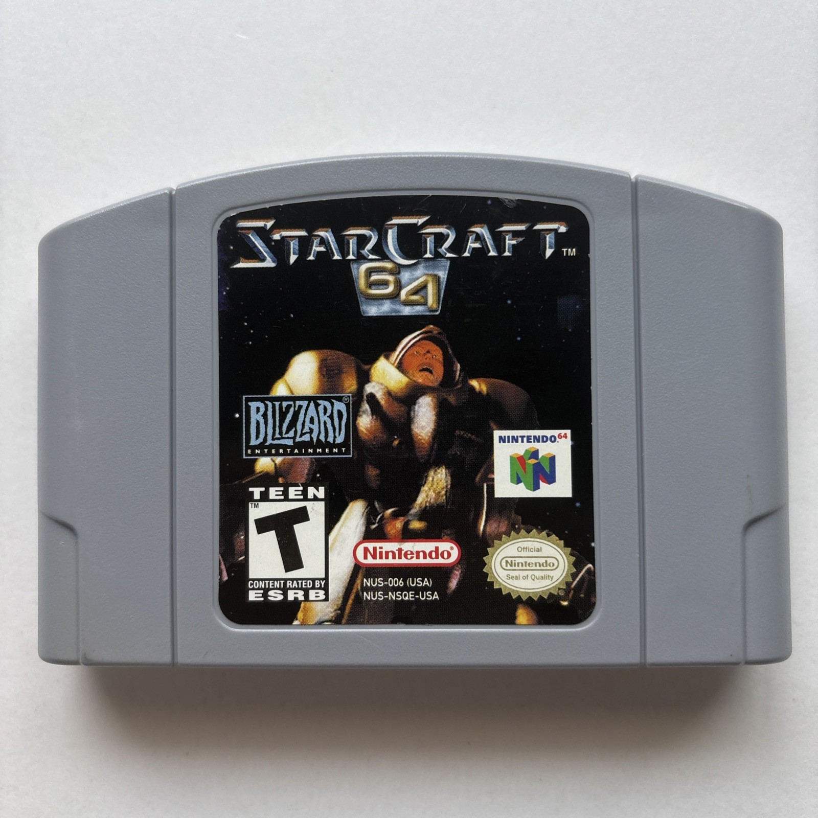 StarCraft 64 (Nintendo 64 N64, 2000) Authentic Game Cartridge TESTED Star Craft