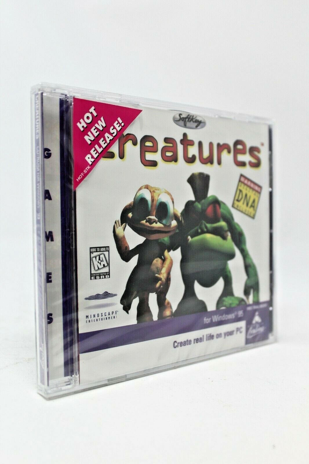 Creatures – PC – Mindscape Virtual Pet Simulation Game – NEW/Sealed – See Desc