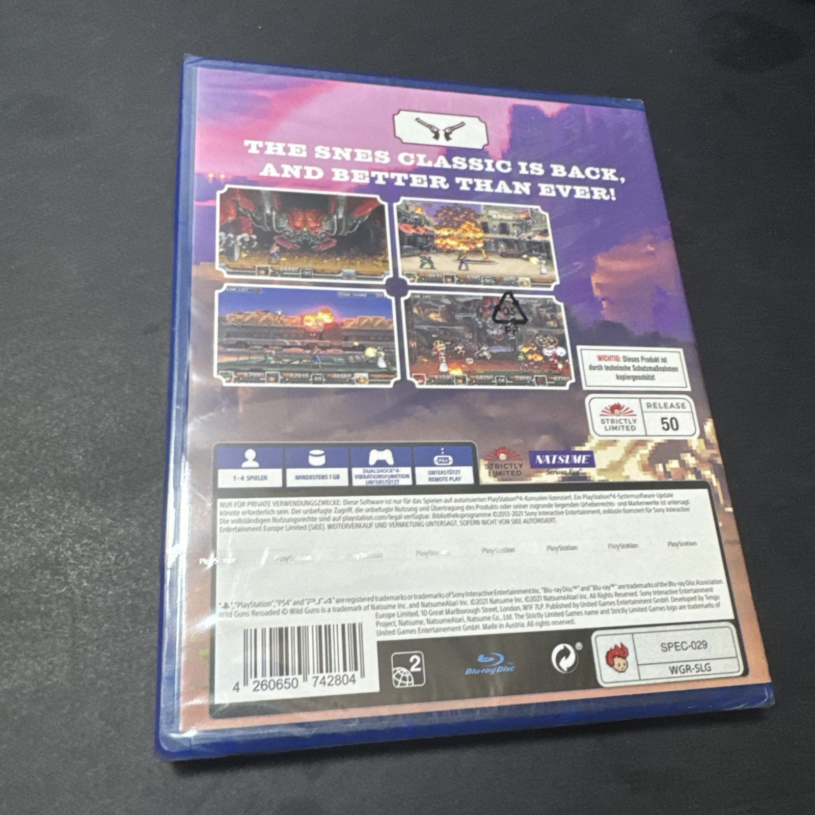 WILD GUNS RELOADED – PS4 [STRICTLY LIMITED GAMES] PlayStation 4